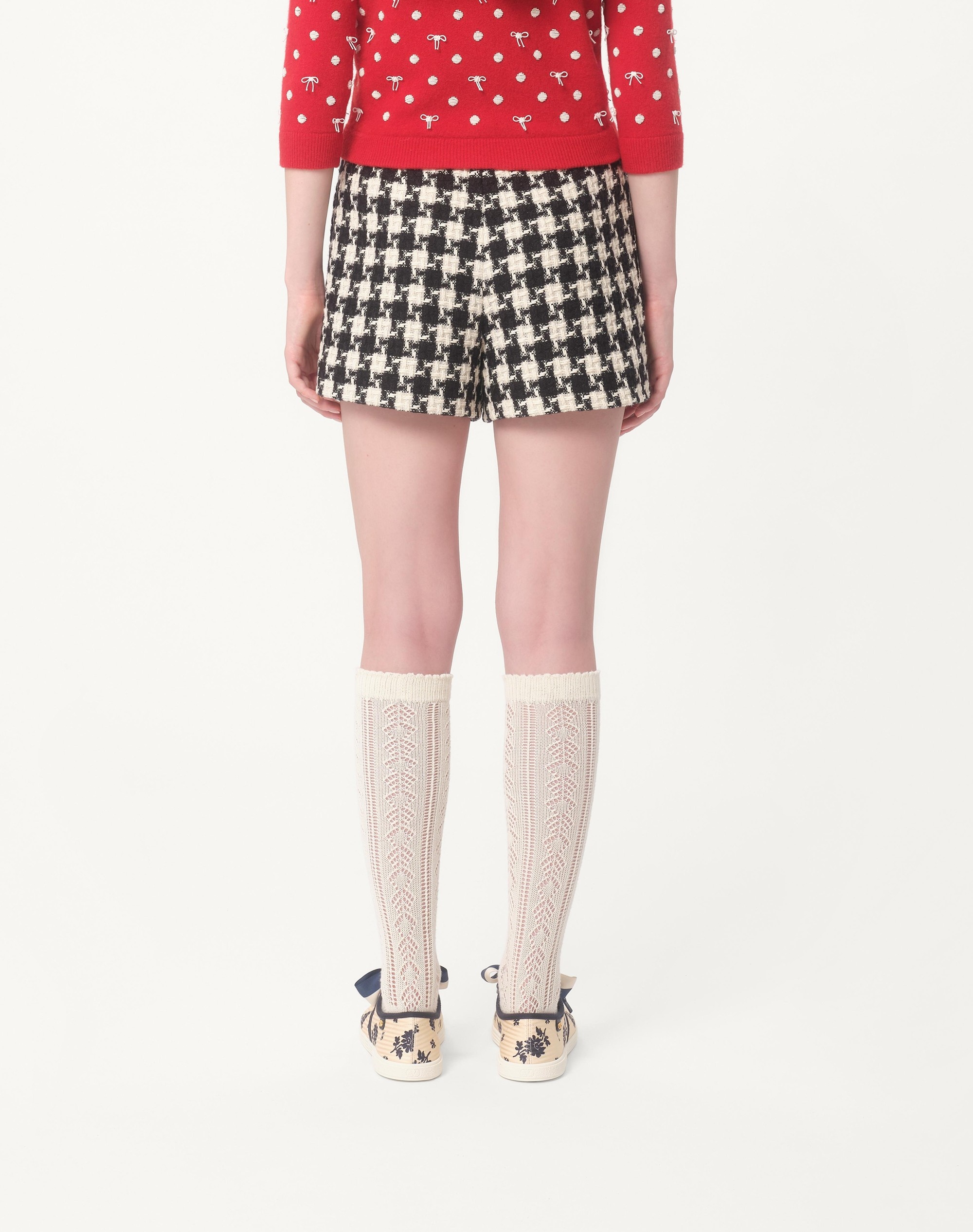 DAMIER LIGHT TWEED SHORTS - 7