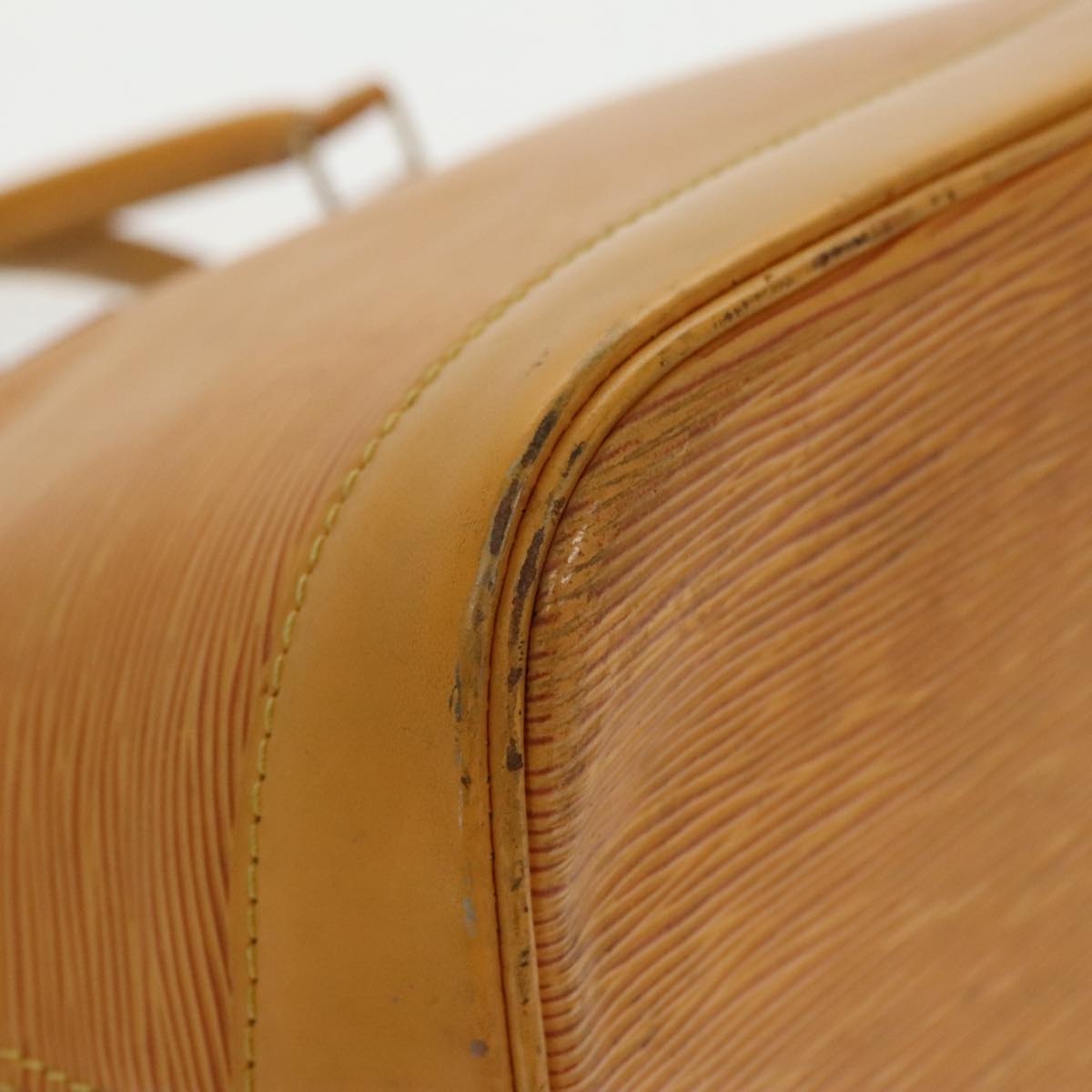 LOUIS VUITTON Epi Alma Hand Bag Yellow M52149 - 10