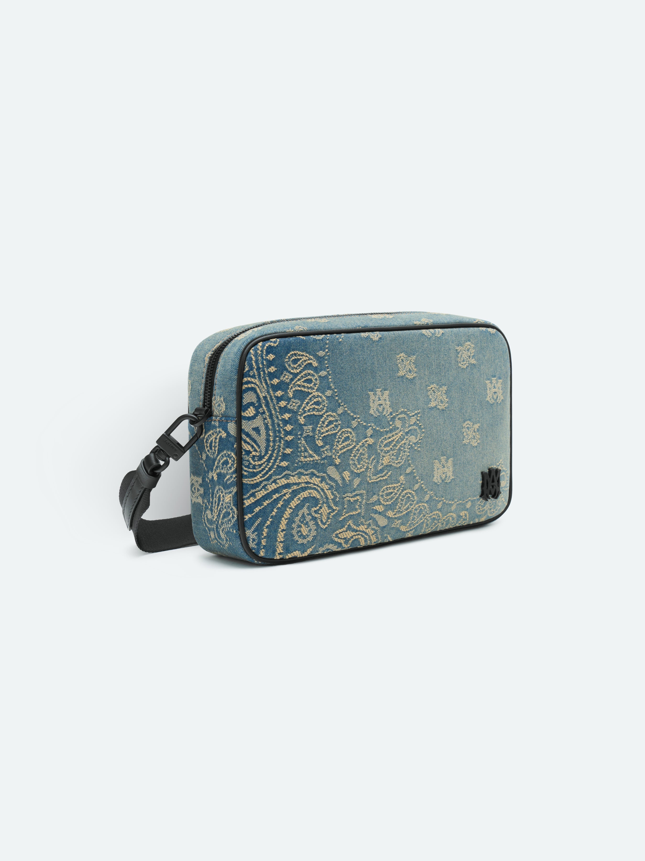 DENIM BANDANA JACQUARD CAMERA CASE - 2