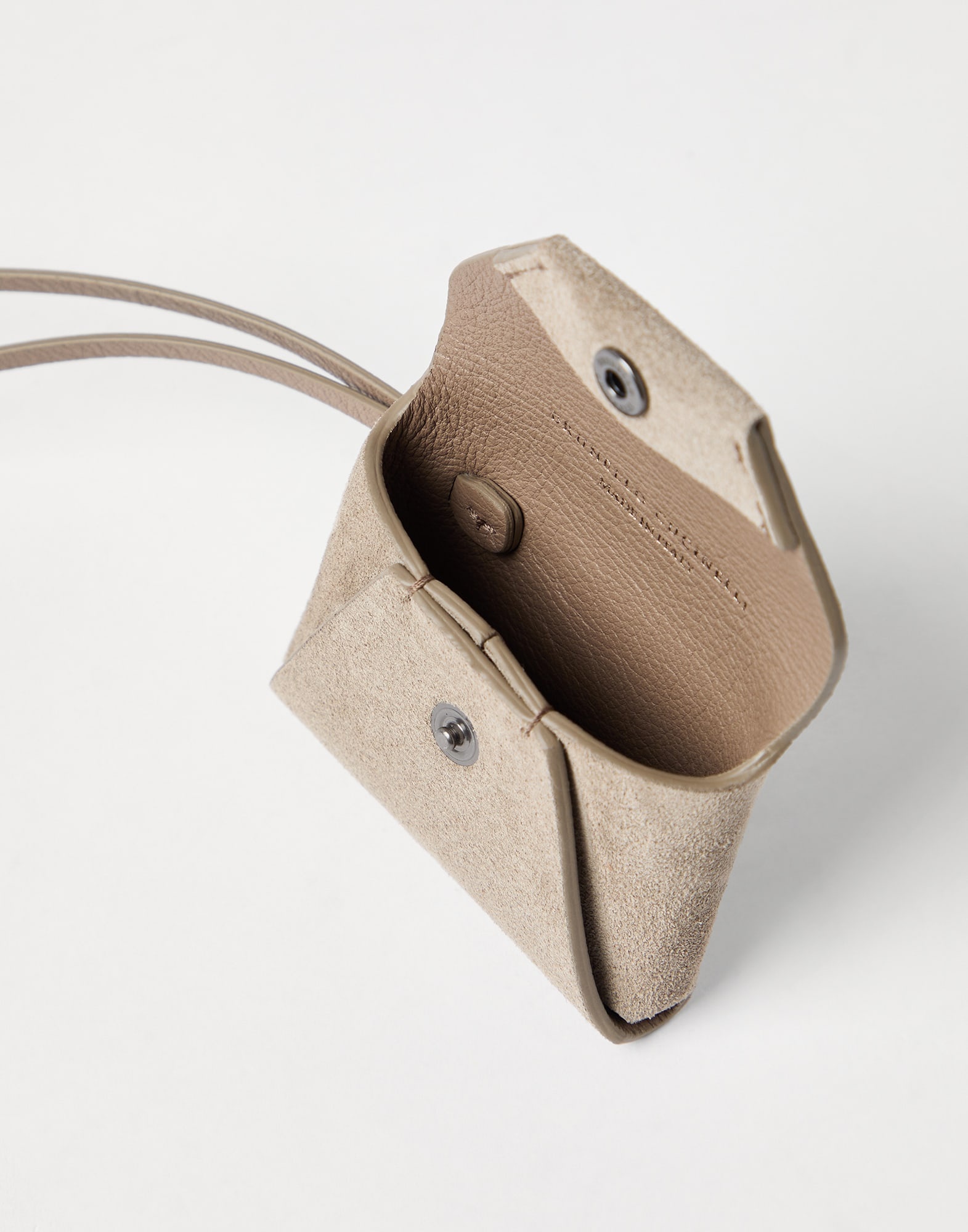 Suede bag charm - 2