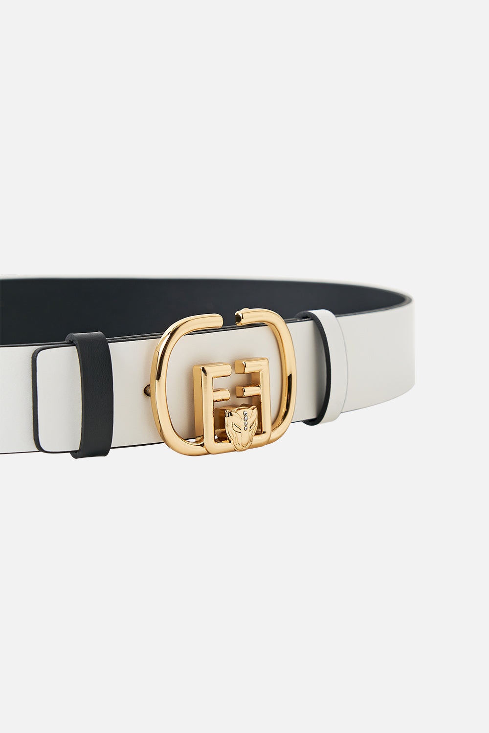 REVERSIBLE MONOGRAM BUCKLE BELT - 3