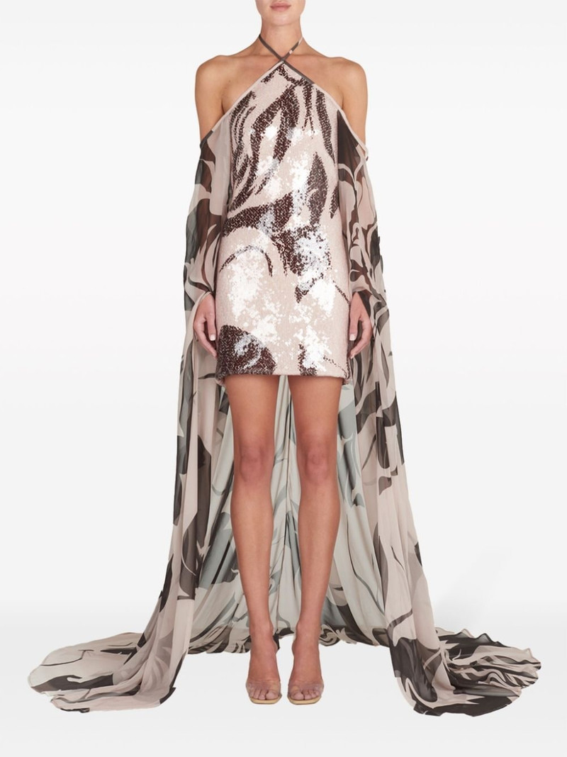 SILVIA TCHERASSI Kavya sequin-embellished dress outlook
