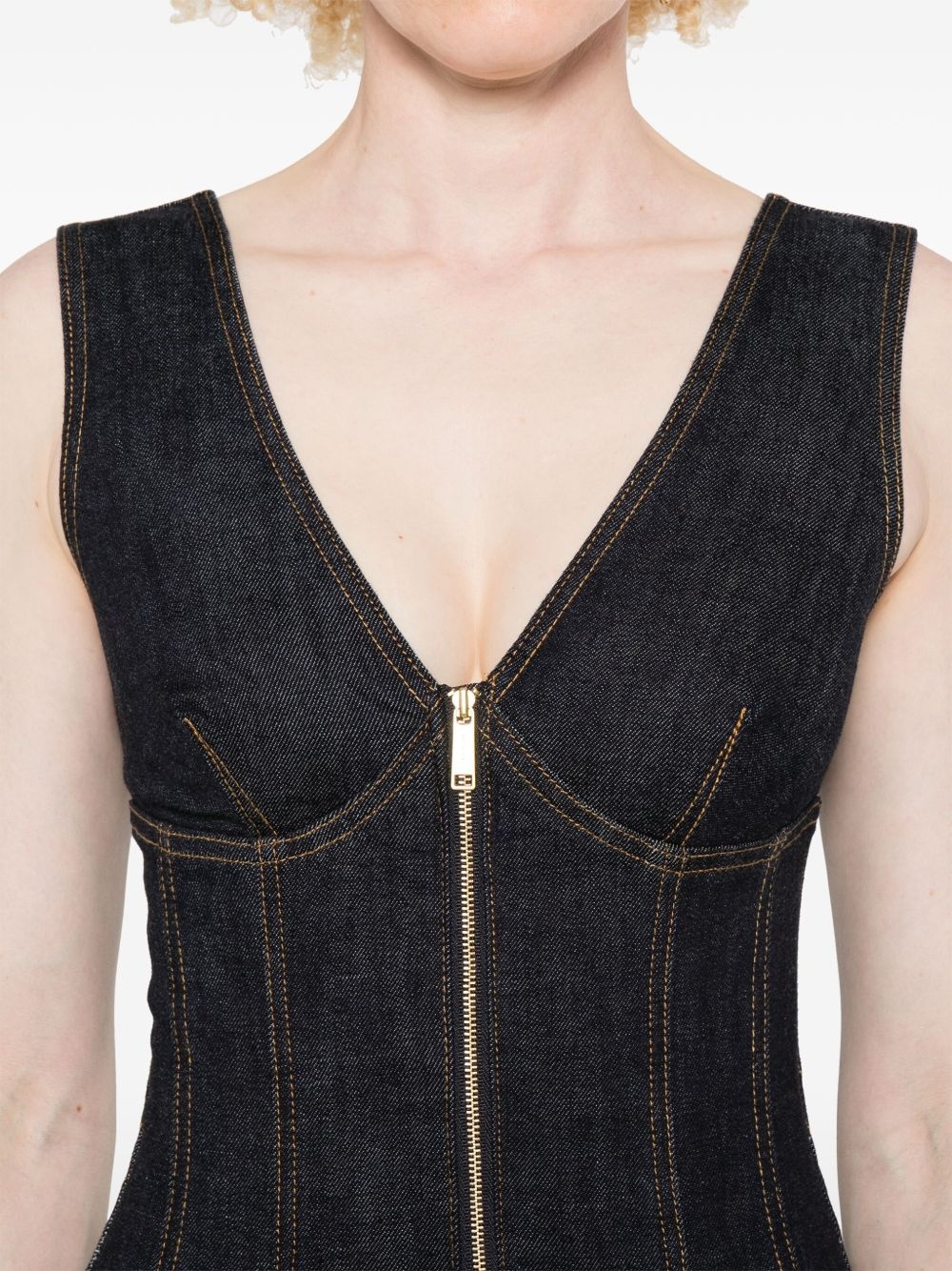 denim dress - 5