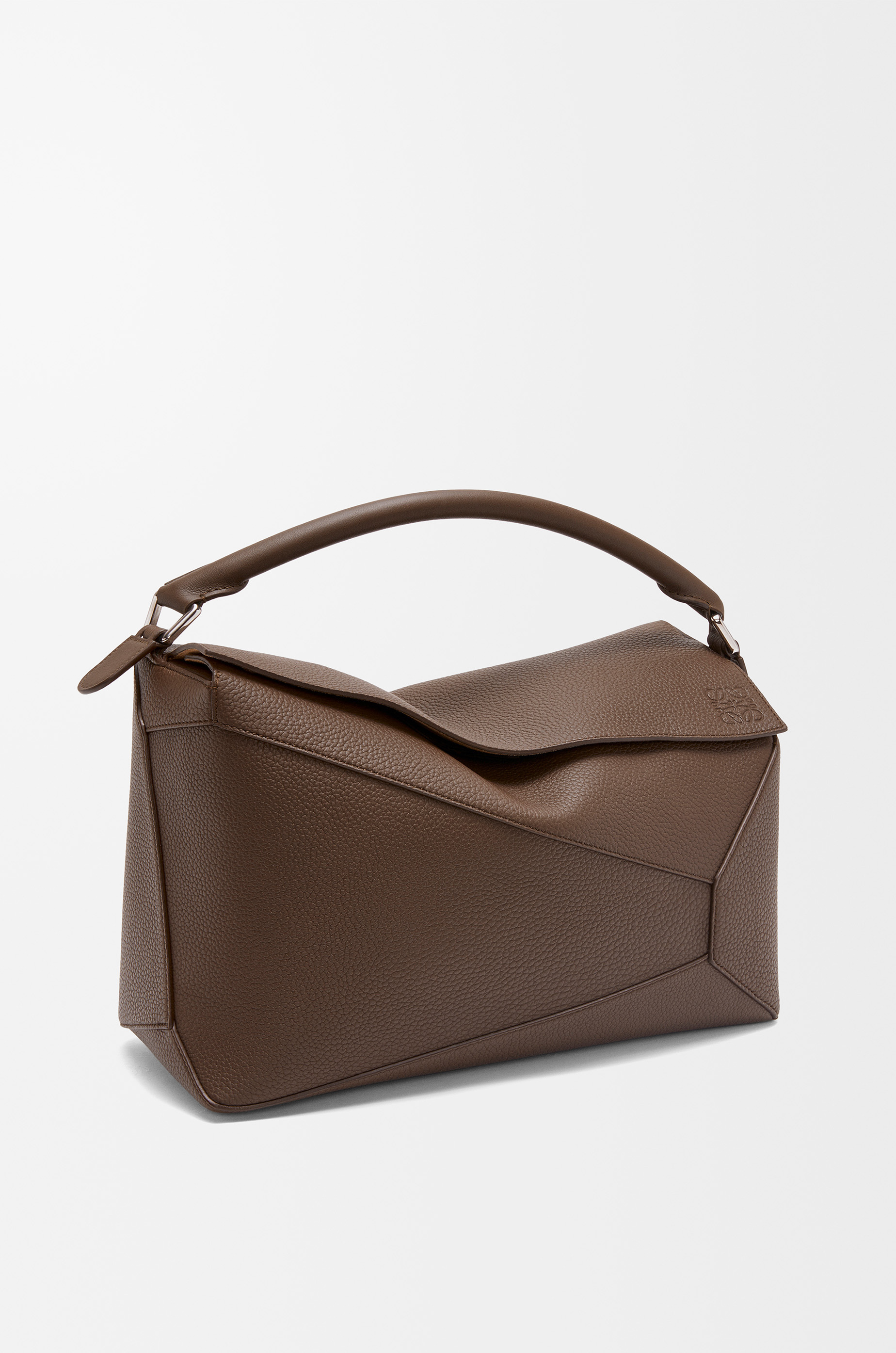 Large Puzzle bag in grained calfskin - 2