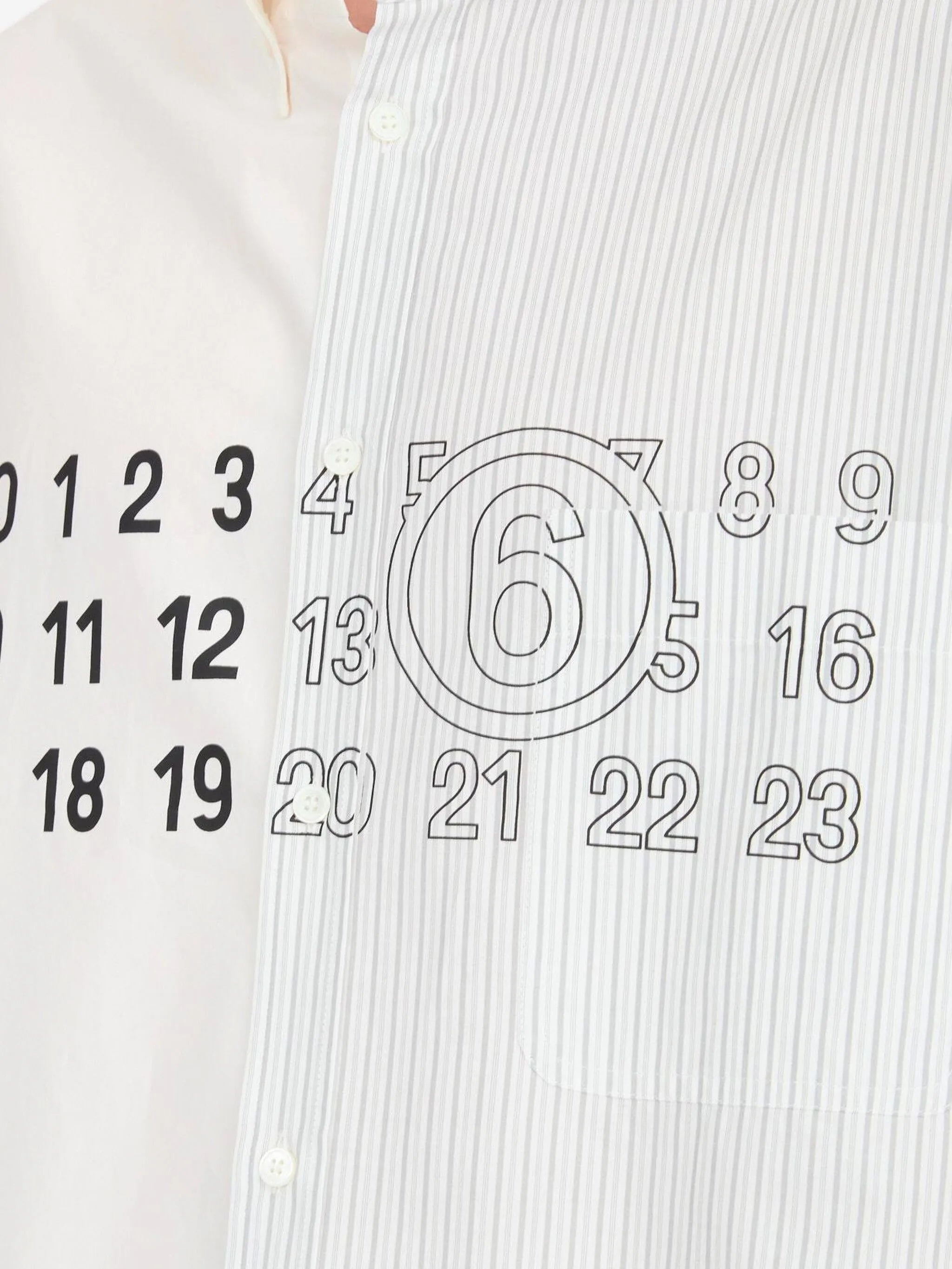 Mm6 Maison Margiela Asymmetric Shirt - 2