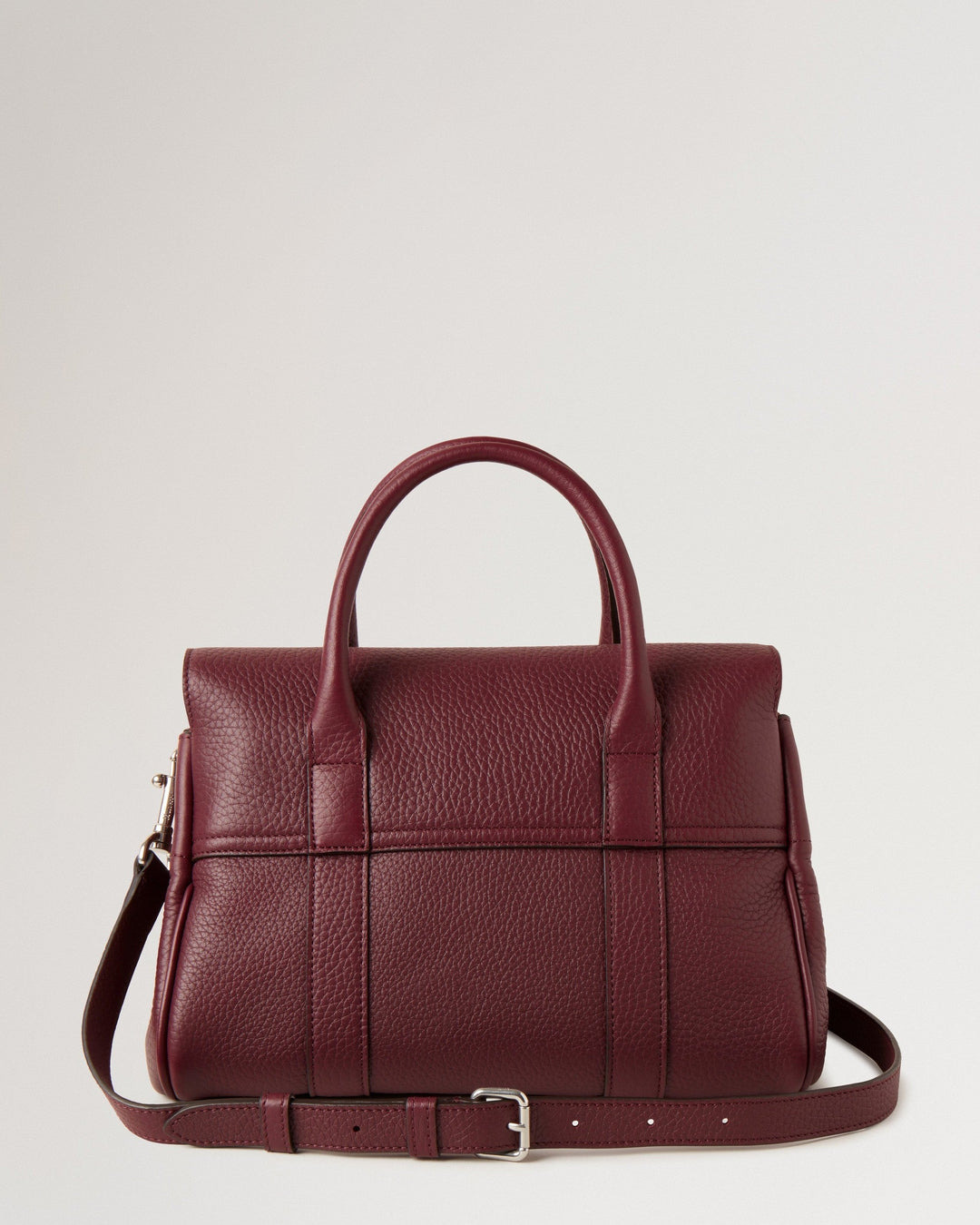 Bayswater Satchel Black Cherry Heavy Grain - 2