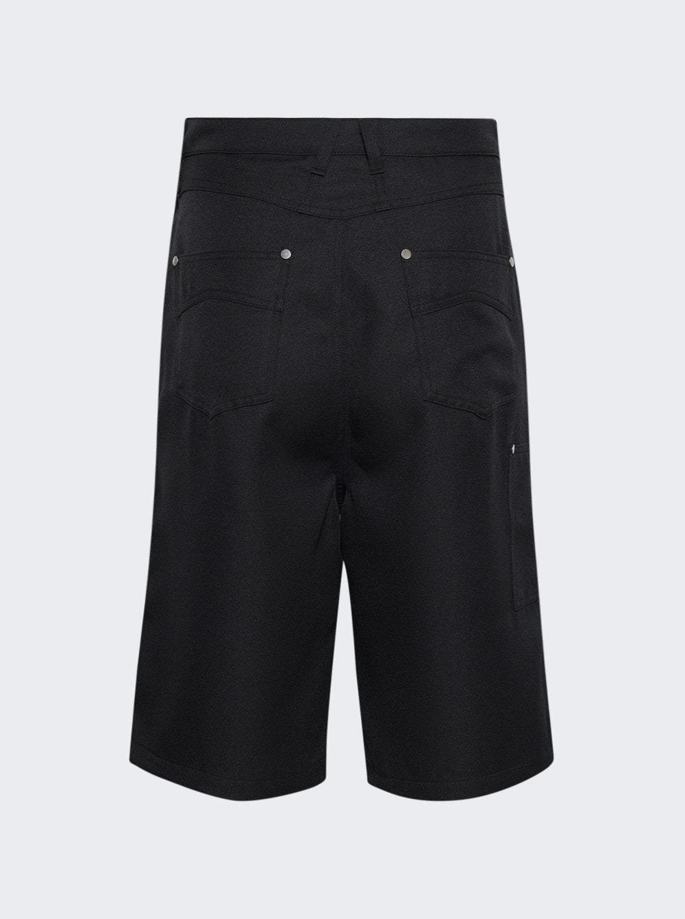 Reza Double Knee Baggy Short Black - 2