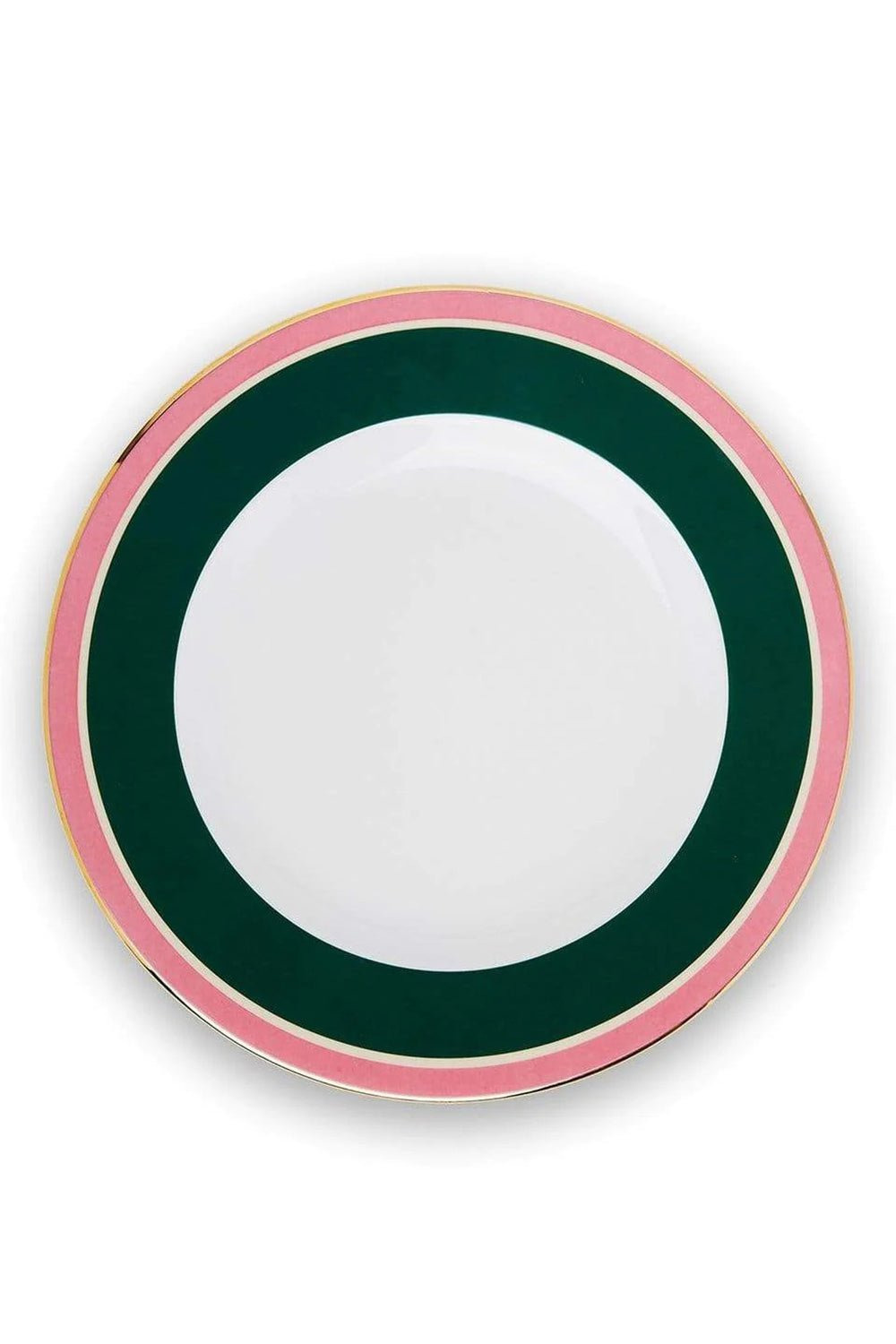 Soup and Dinner Plates Set Of 2 - Rainbow Verde - 4