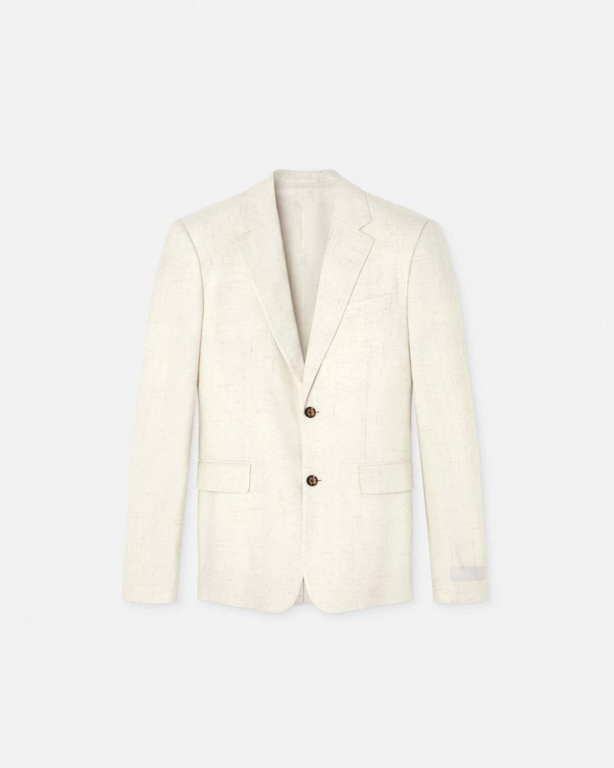 Barocco Sea Silk-Blend Malfilé Blazer - 1