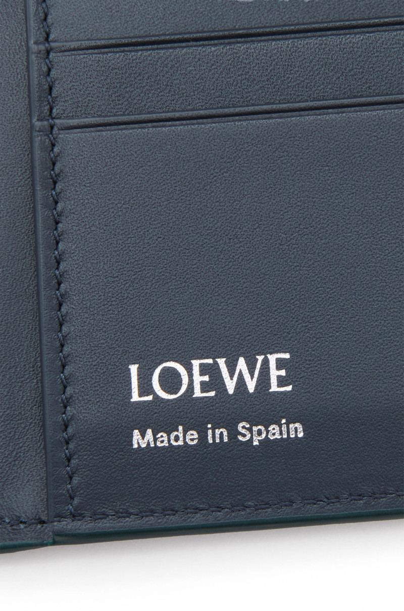 Folded wallet in shiny nappa calfskin 5