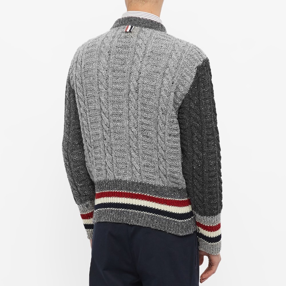 Thom Browne Fun Mix Crew Knit - 5