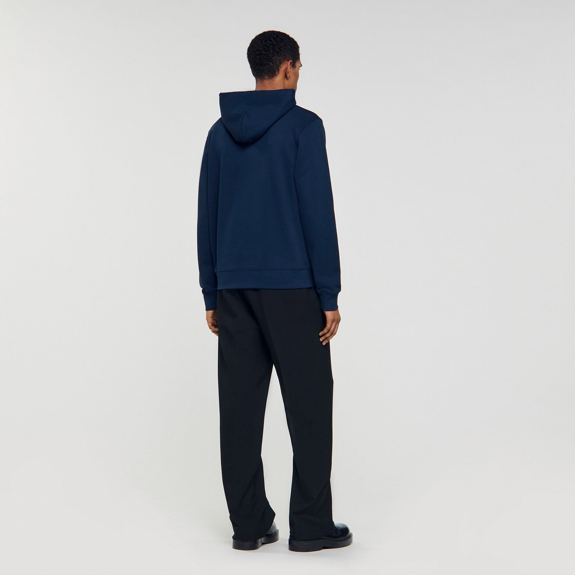 LEATHER PATCH SWEATSHIRT - 5