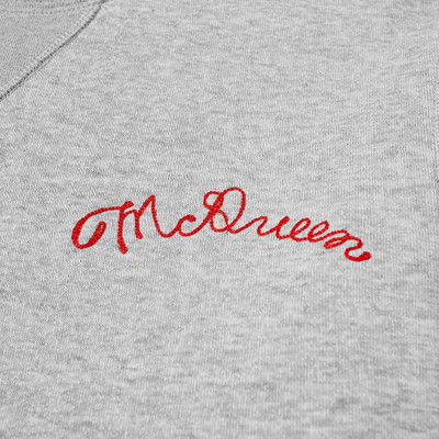 Alexander McQueen Alexander McQueen Chain Stitch Logo Crew Sweat outlook