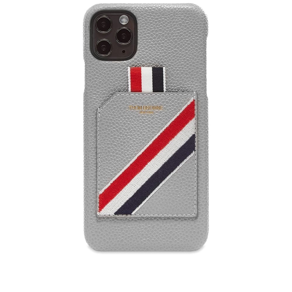 Thom Browne Tricolour Stripe iPhone 11 Pro Case - 1