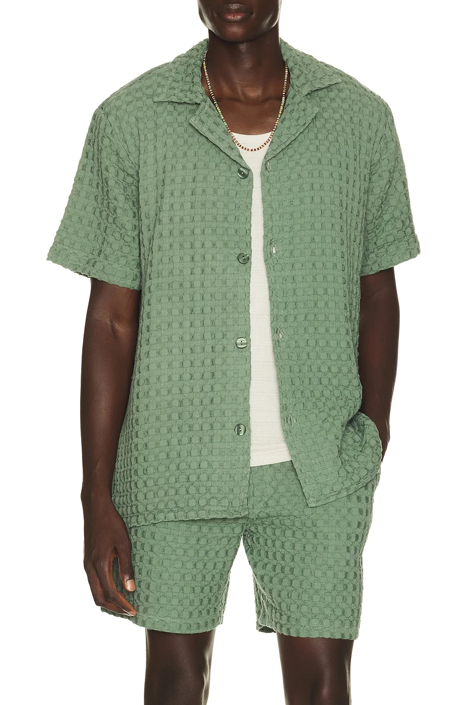 Waffle Cuba Shirt - 1