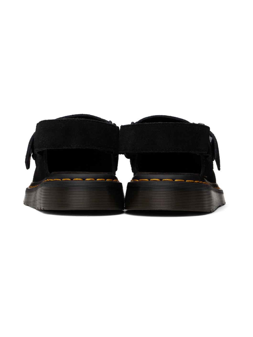 Black Jorge II Suede Slingback Loafers - 2