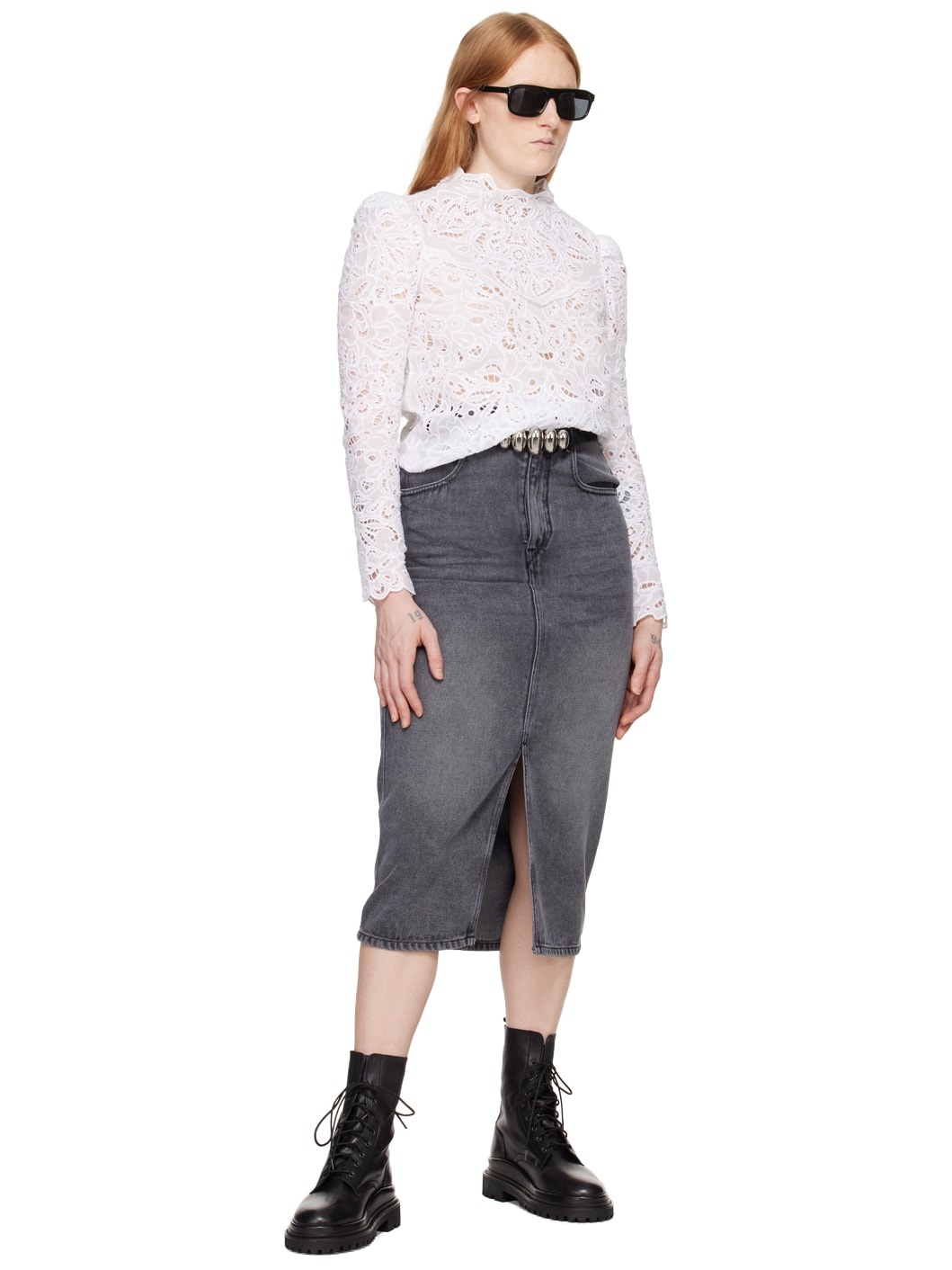 Black Fuzz Belt - 3