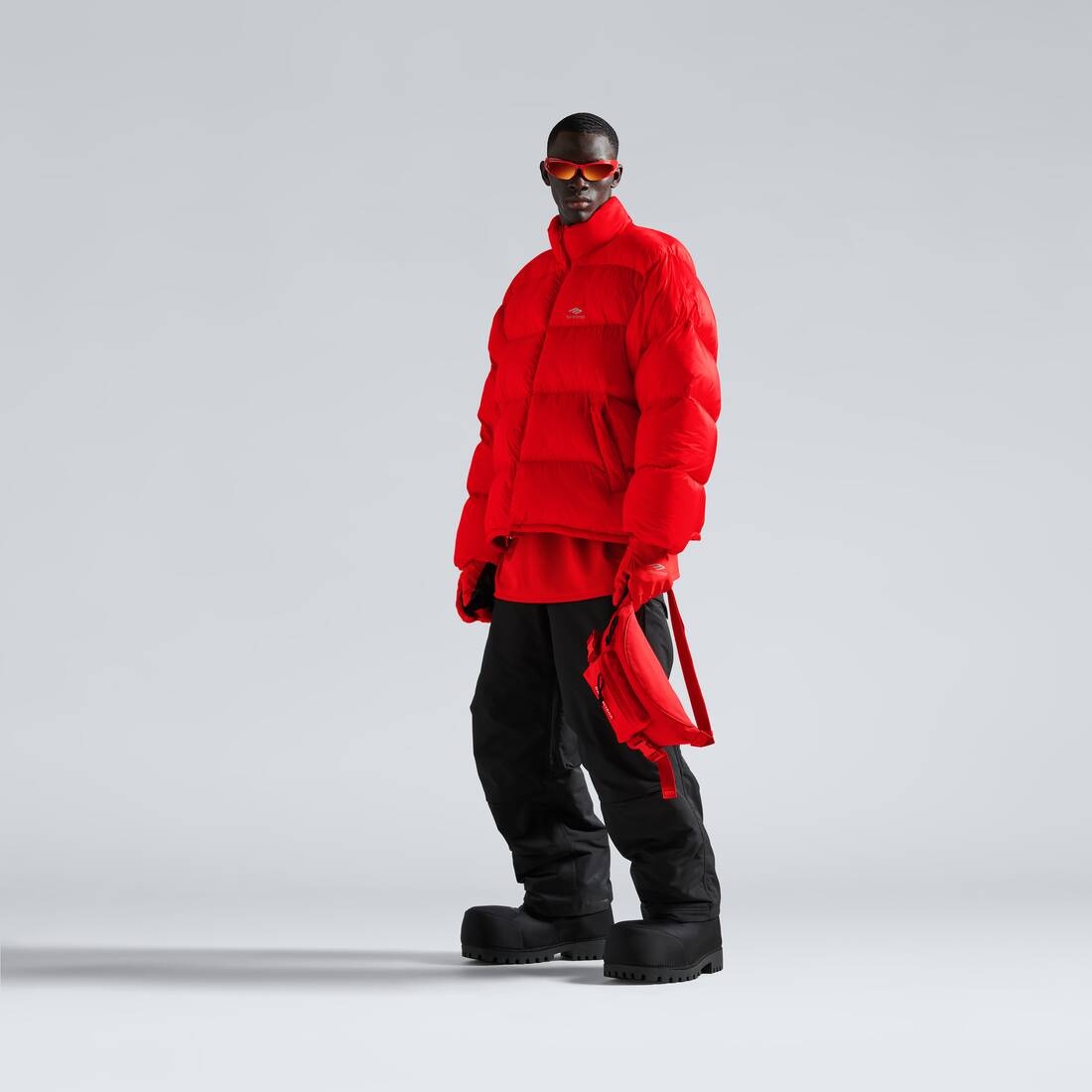 Men's Skiwear - Ski Beltpack in Red - 2