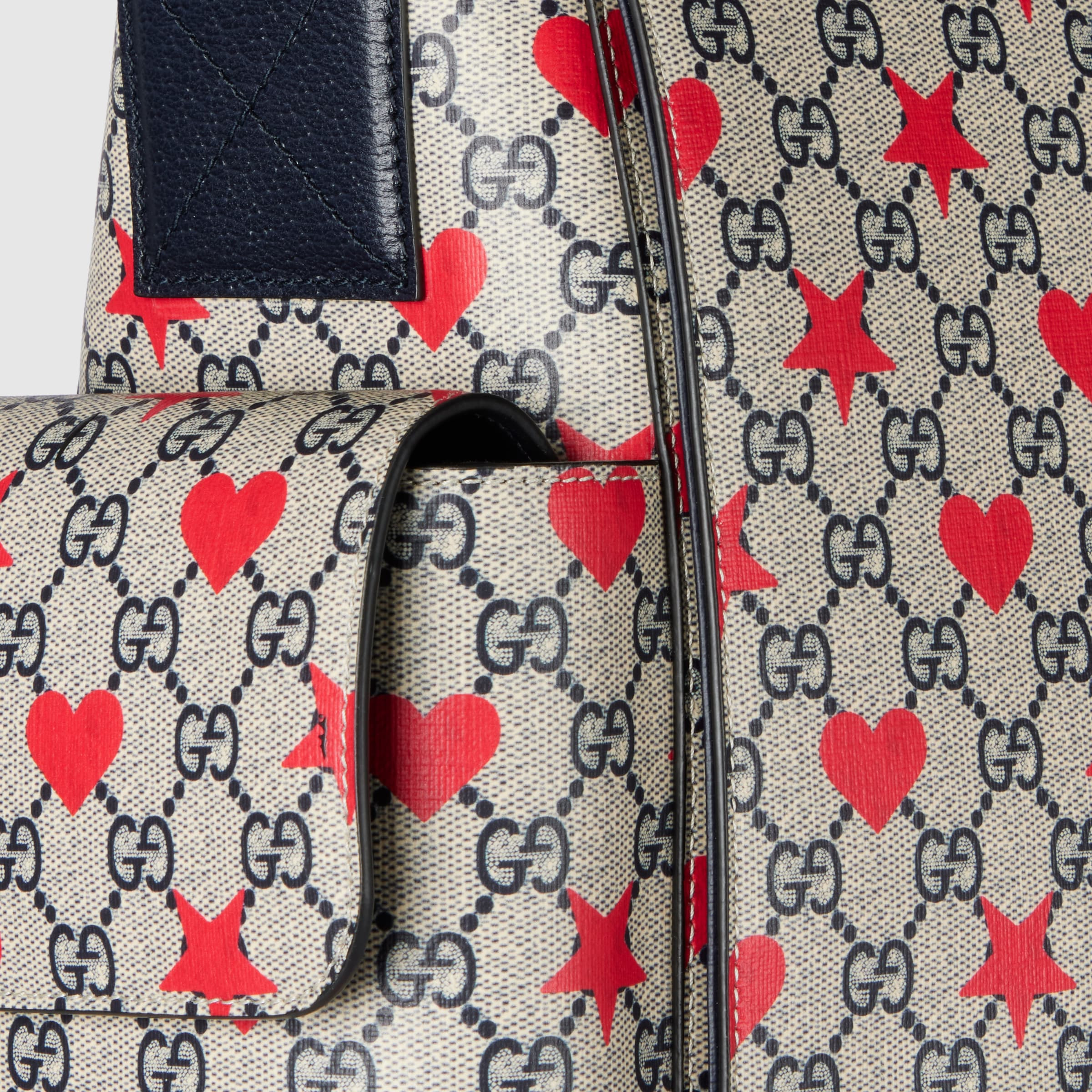 Ophidia printed GG diaper bag - 3