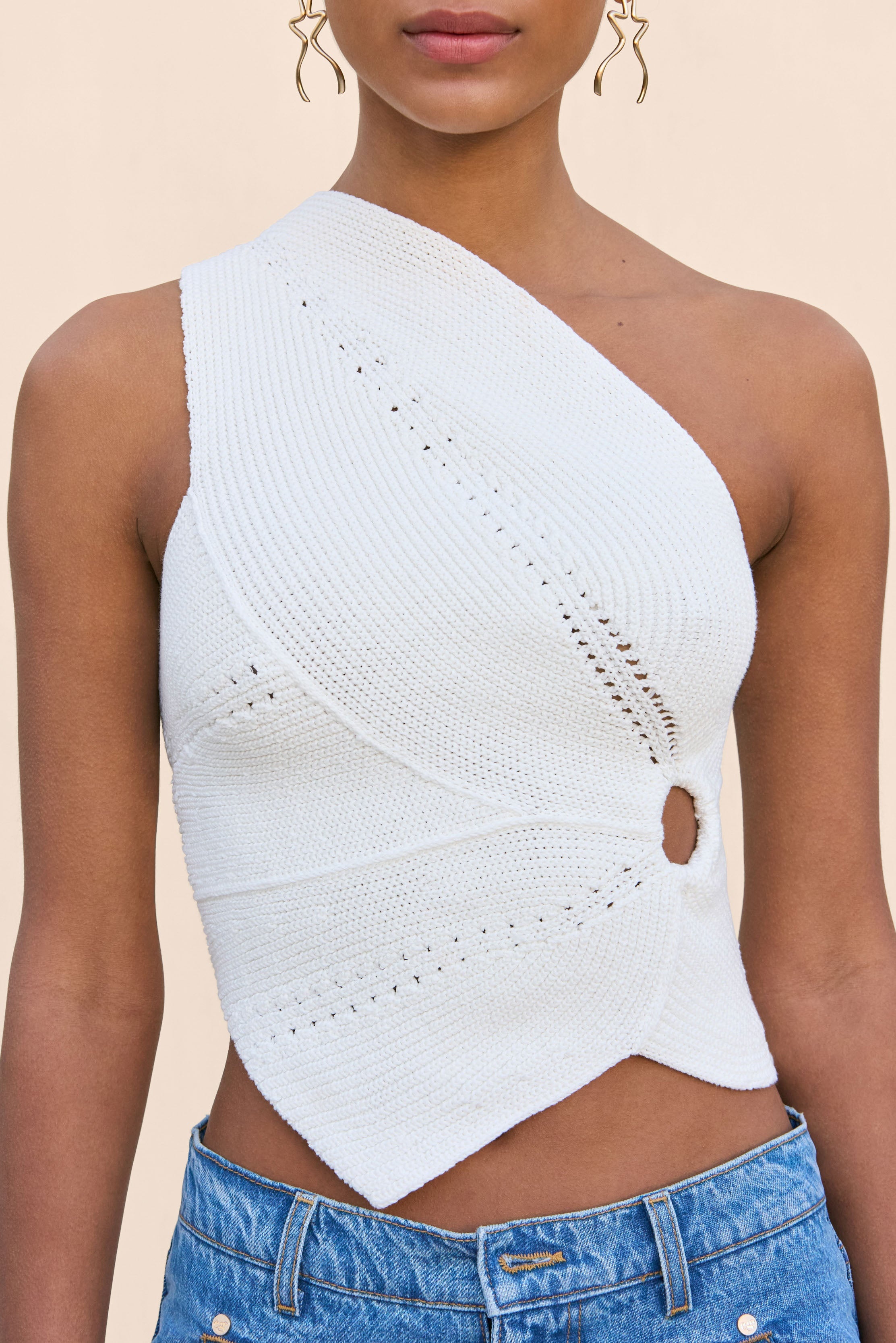 DENEUVE KNIT TOP - 2