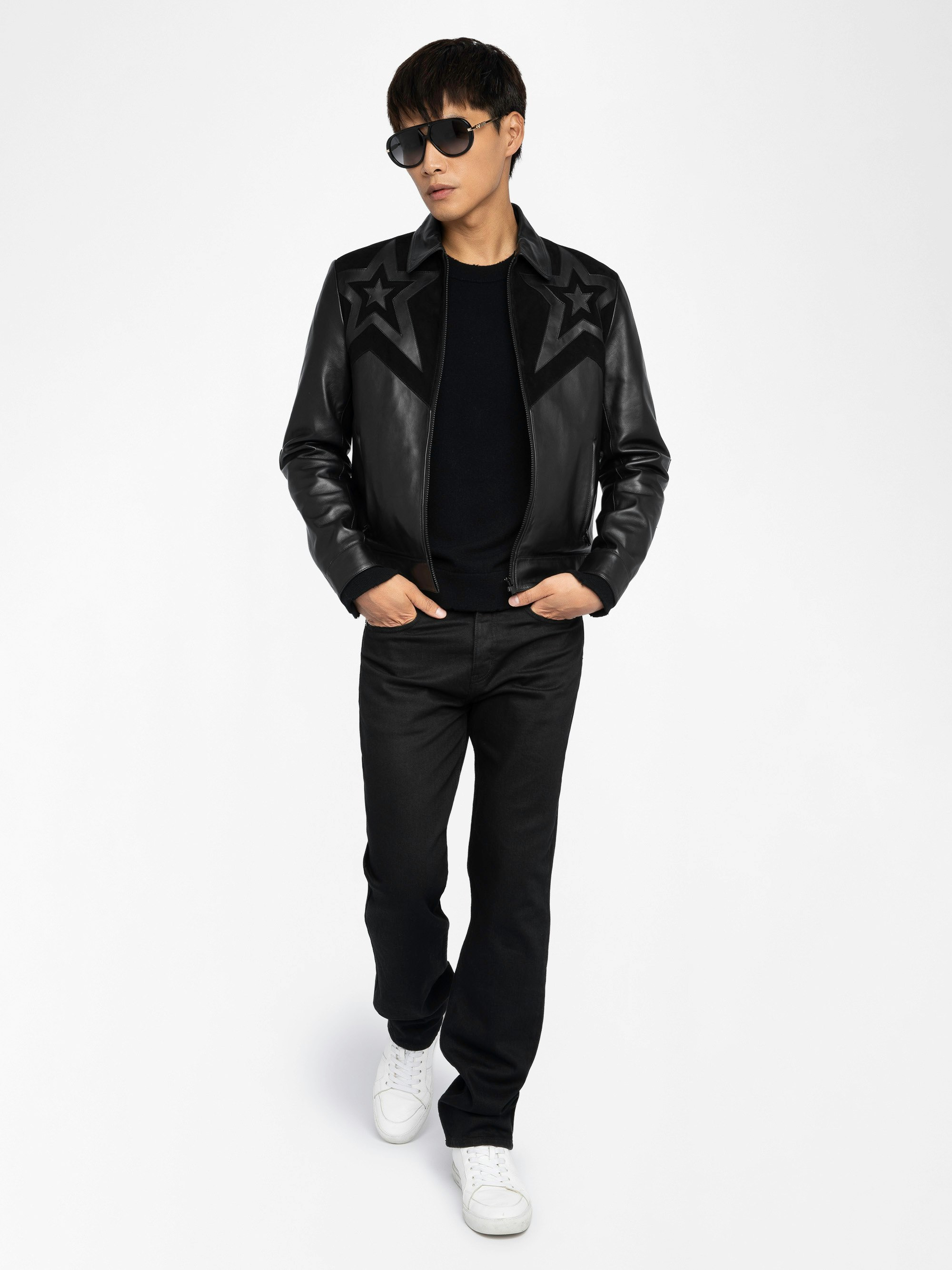 Locky Leather Jacket - 5