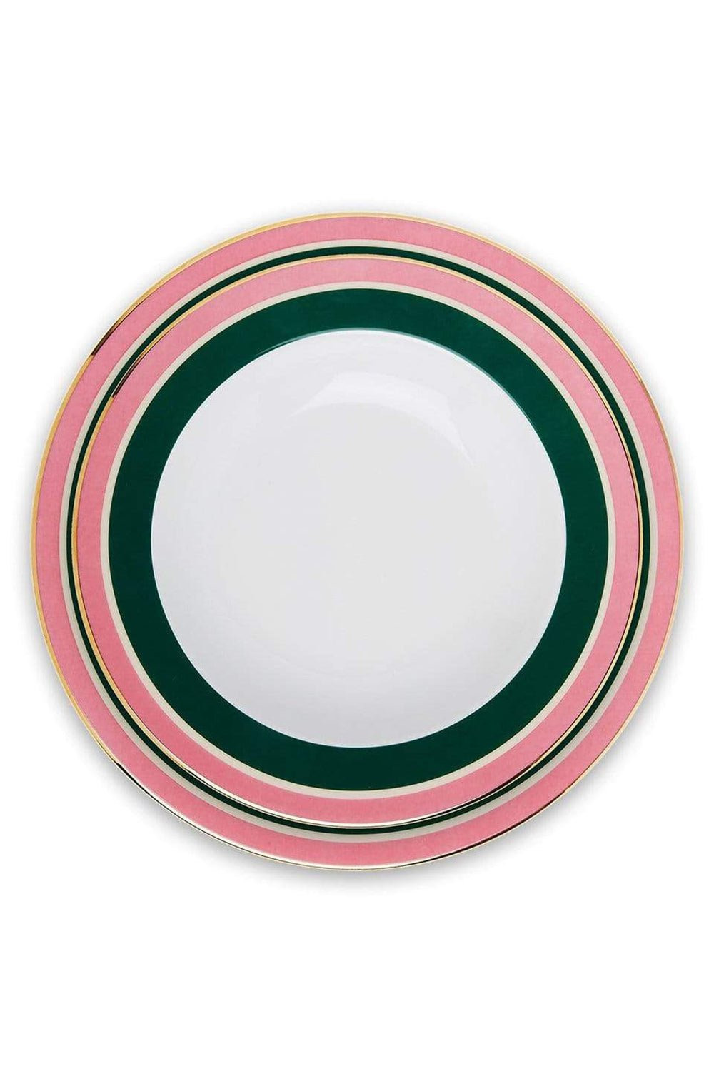 Soup and Dinner Plates Set Of 2 - Rainbow Verde - 2