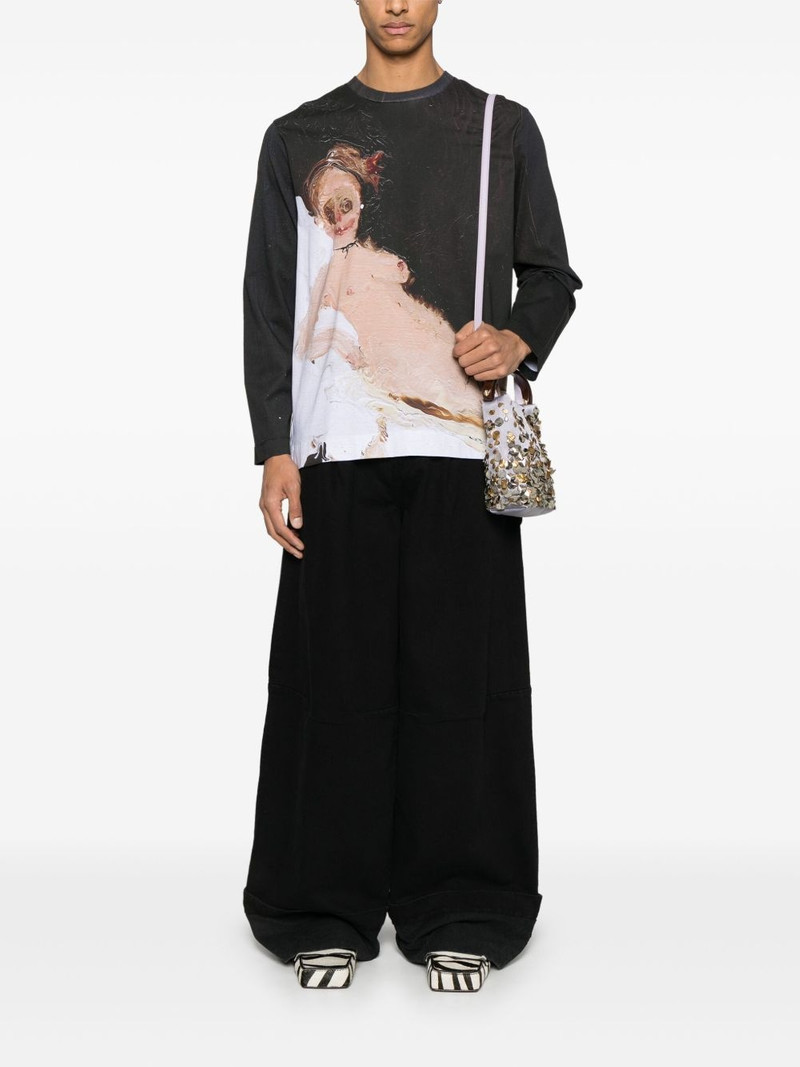 Simone Rocha wide-leg jeans outlook