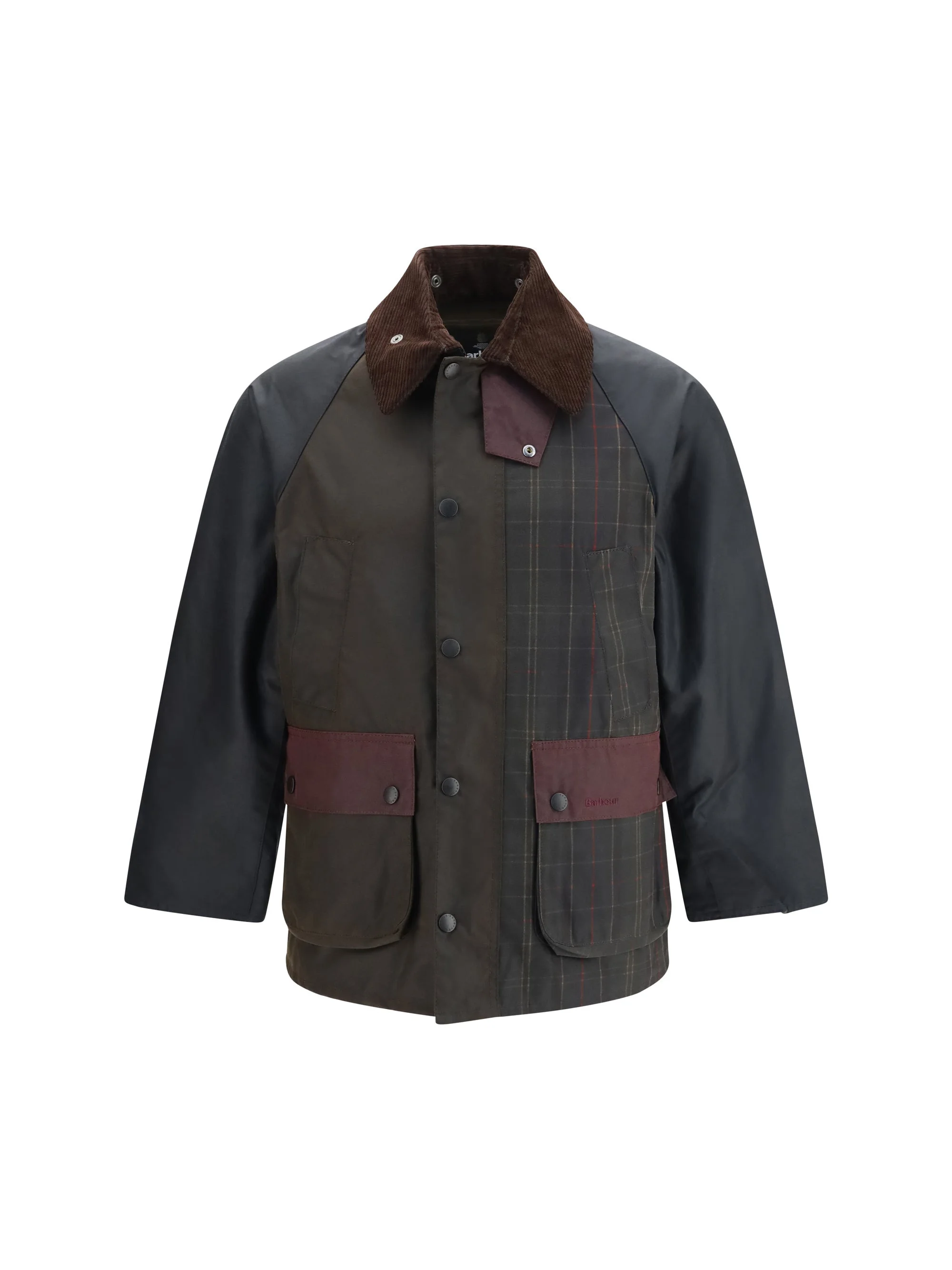 Barbour Waxed Jacket Tartan Multi Men - 1