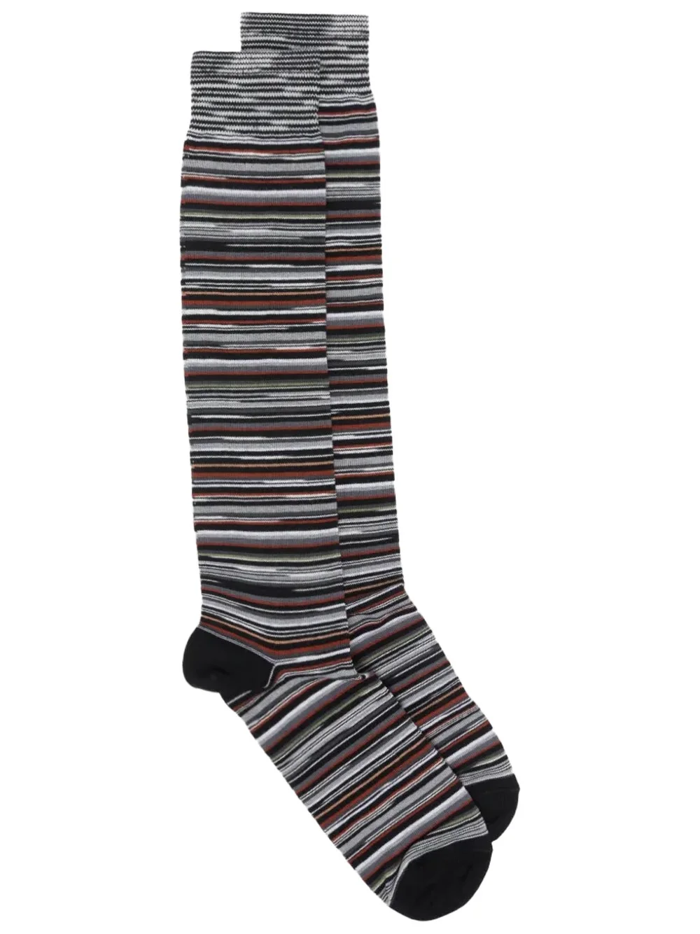 HIGH COTTON STRIPED SOCKS - 1