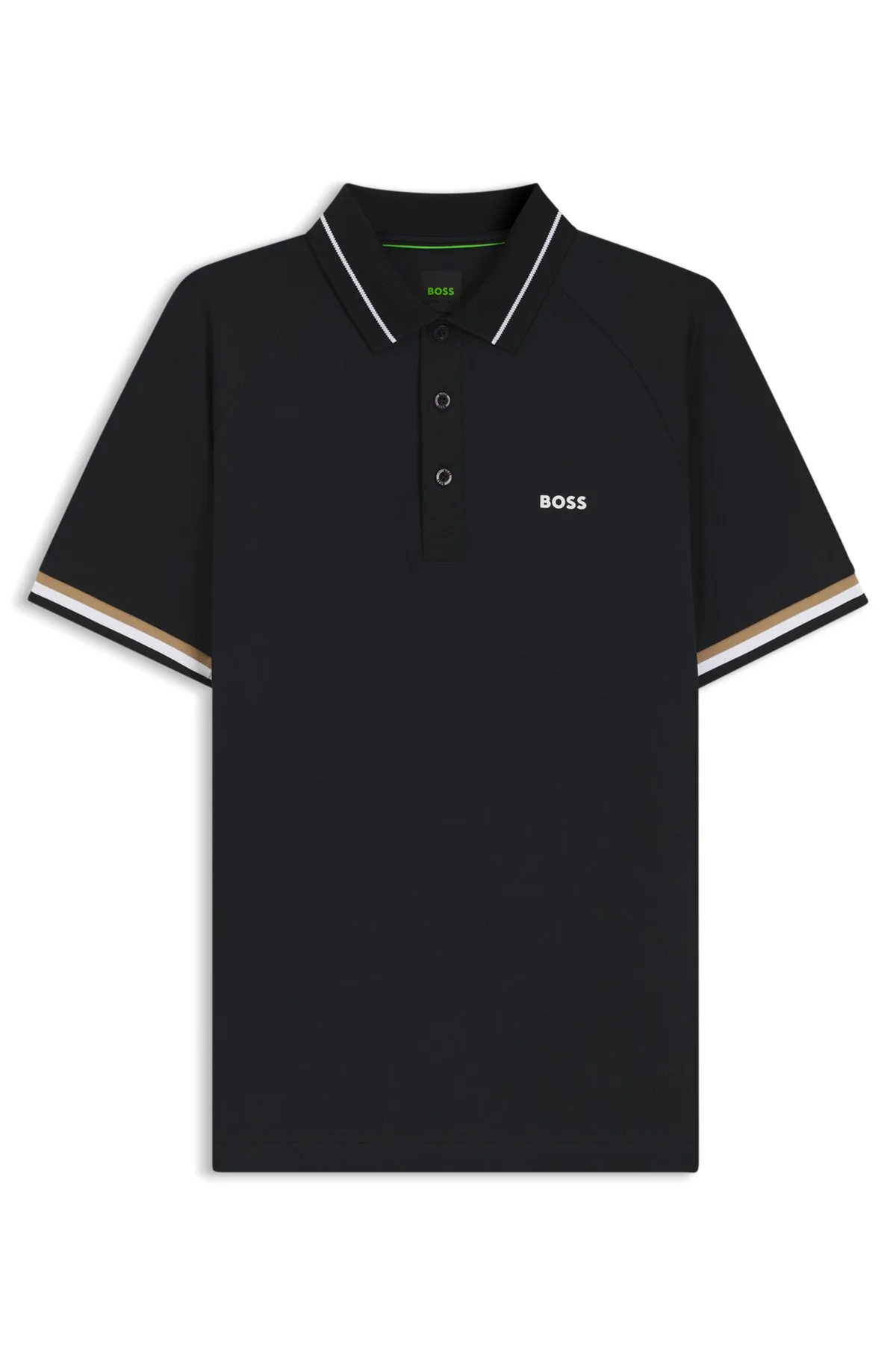 ACTIVE SLIM-FIT POLO SHIRT WITH BRANDED DETAILS - 1