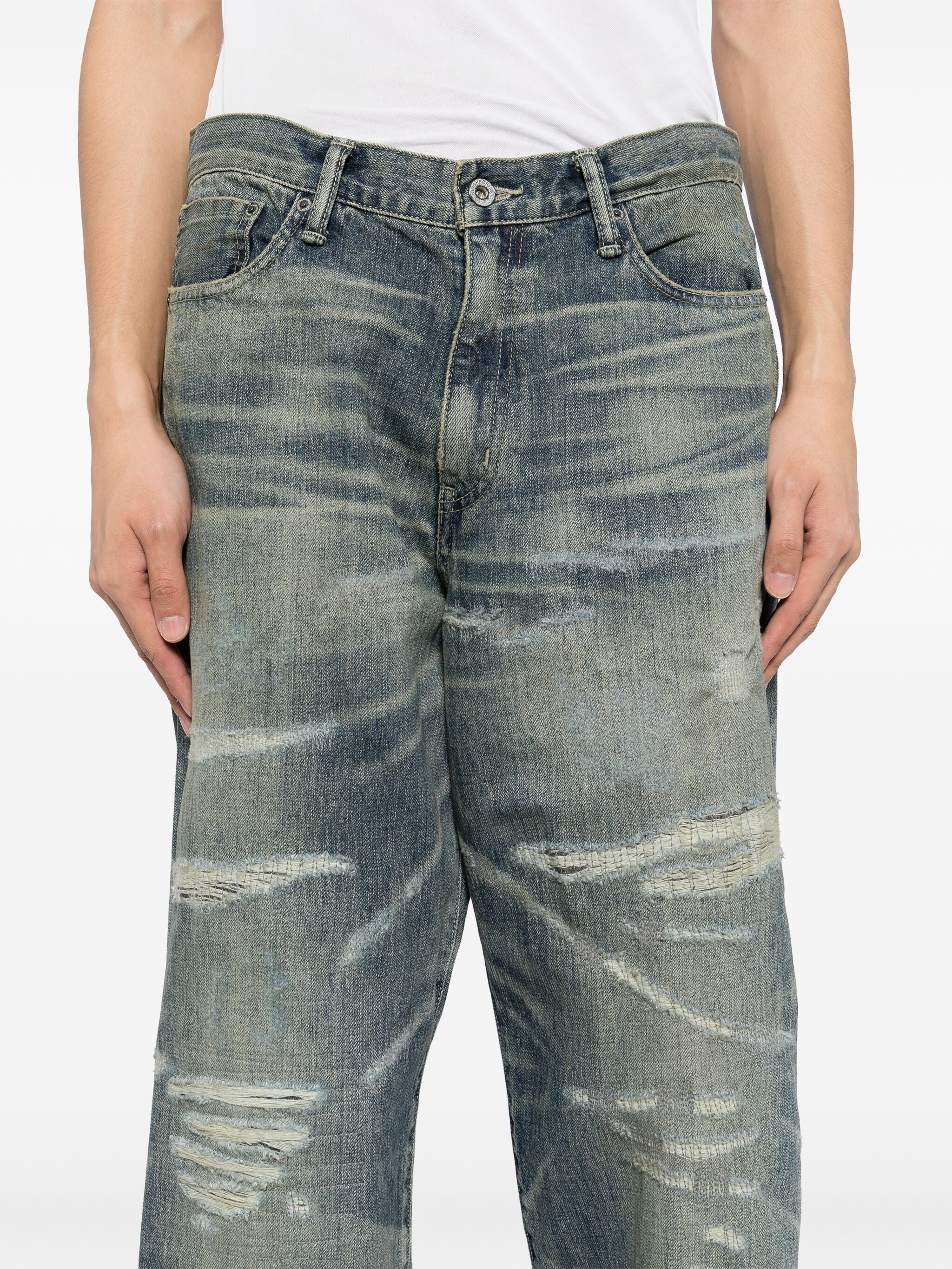 STRAIGHT-LEG JEANS - 5