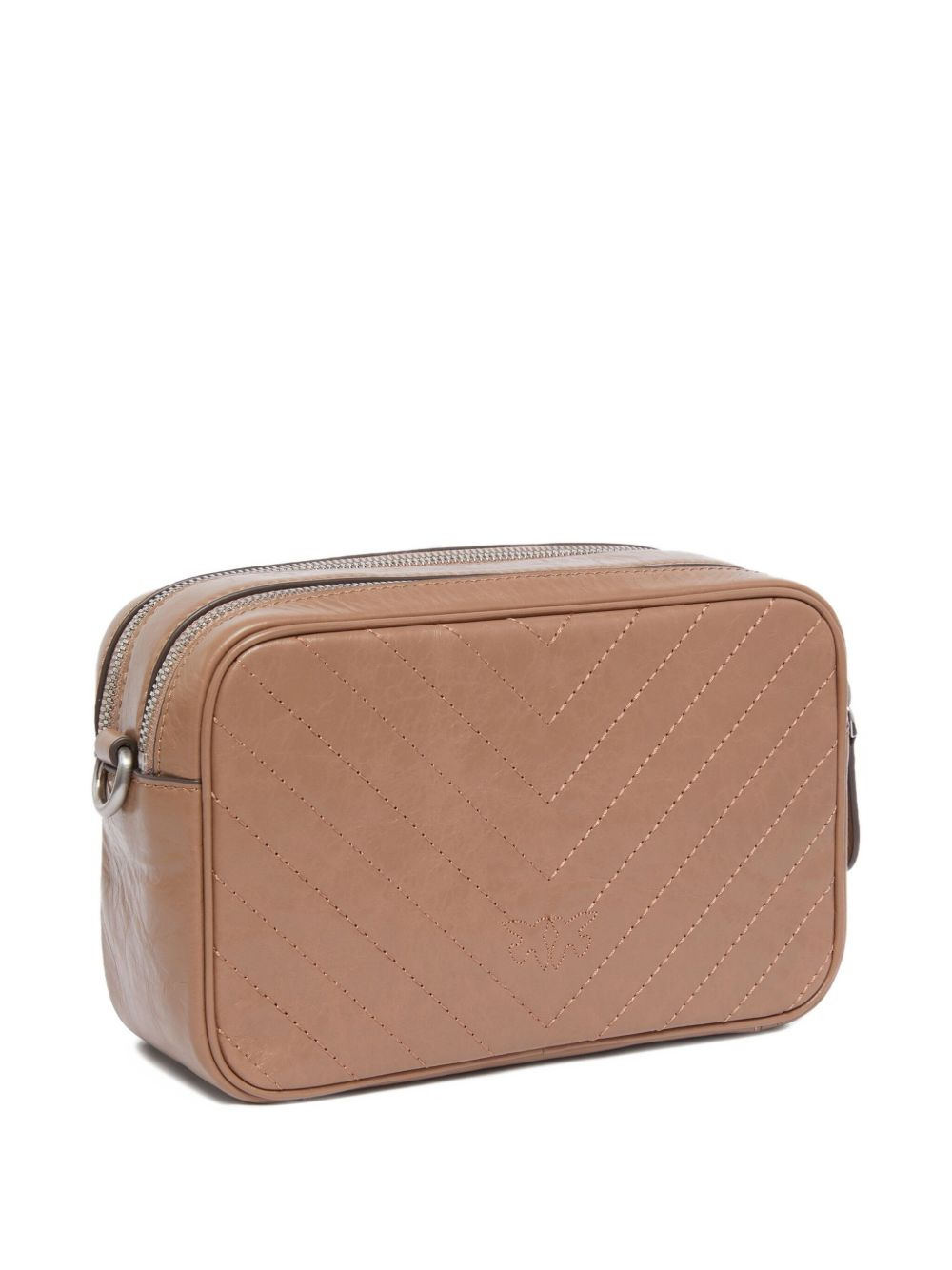 chevron-quilted leather bag - 2