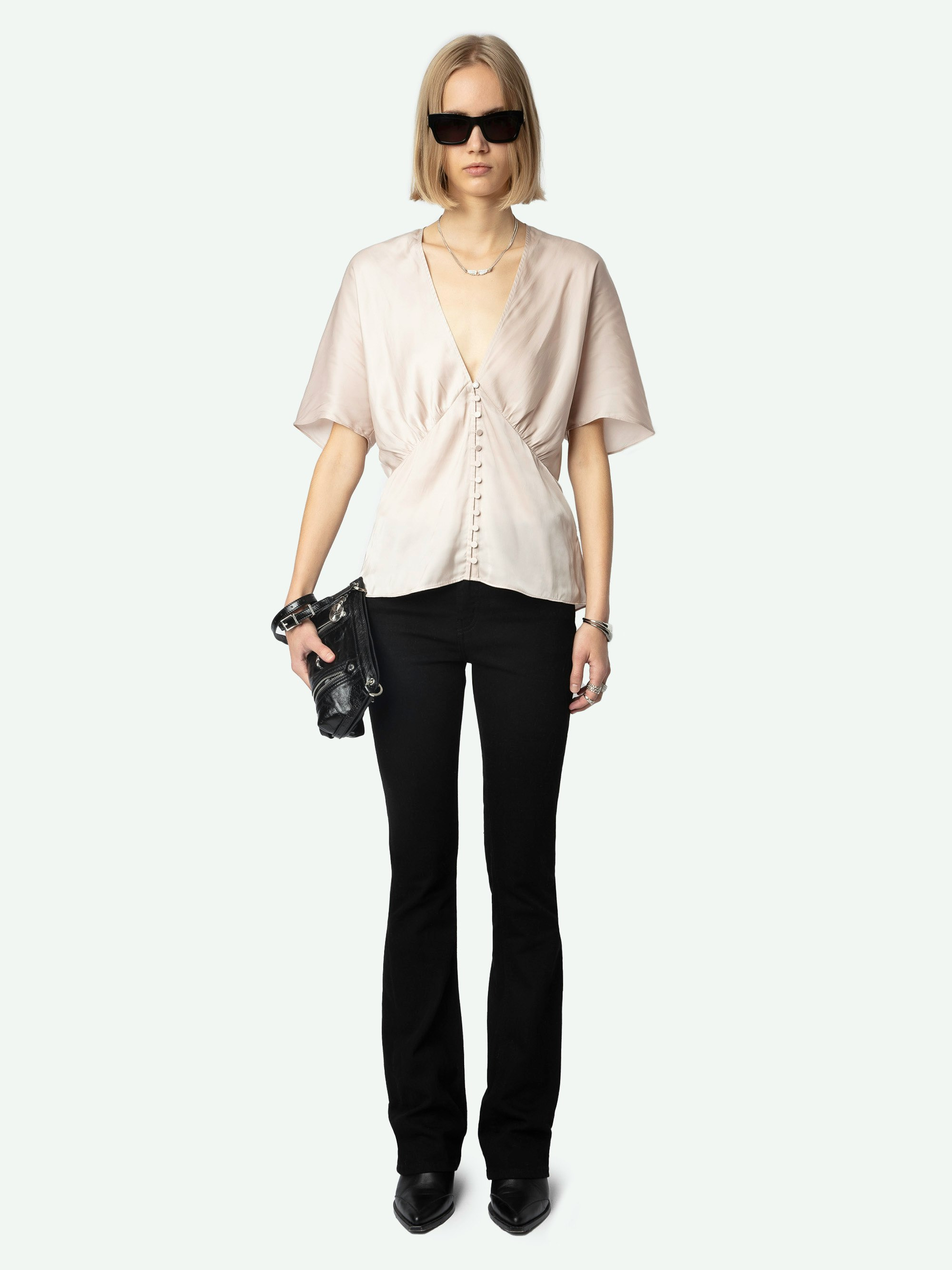 Thodri Satin Top - 2
