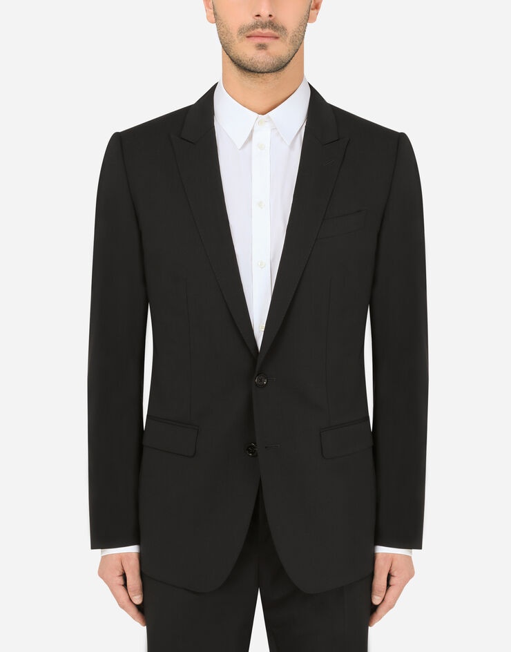 Stretch wool Martini-fit suit - 4