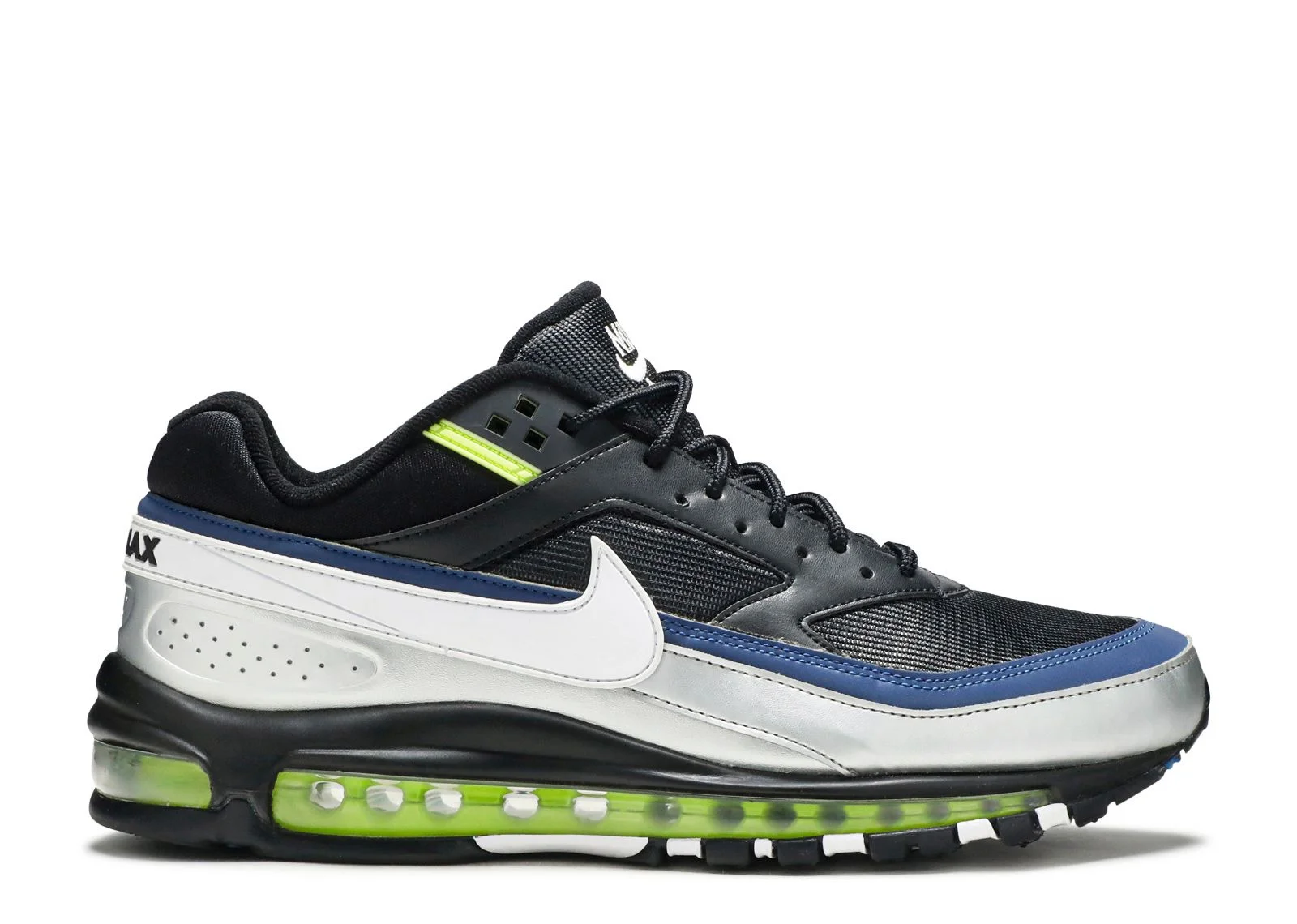 AIR MAX 97/BW 'BLACK METALLIC SILVER' - 1