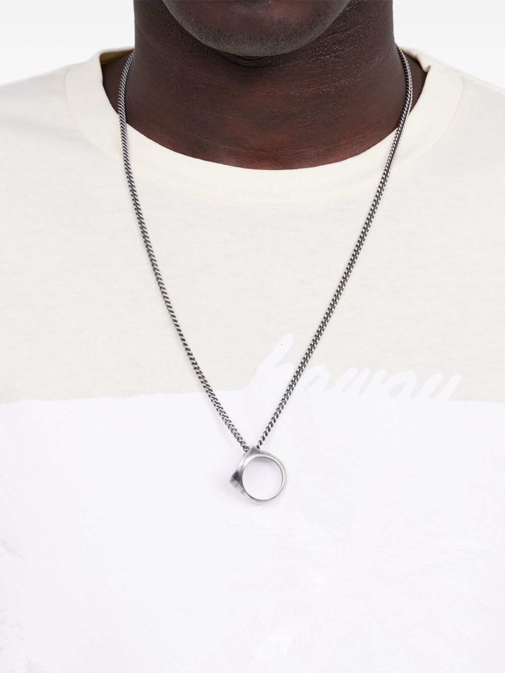 Numeric ring necklace - 2