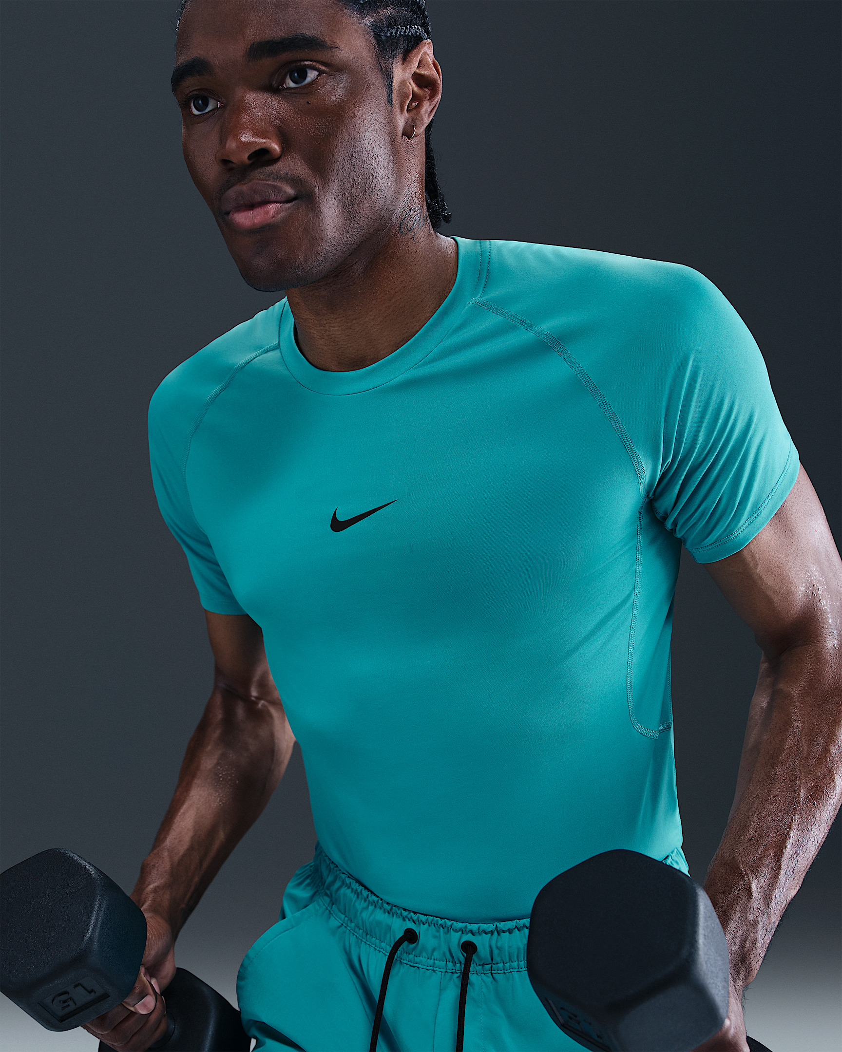 Nike Pro Men's Dri-FIT Slim Short-Sleeve Top - 3