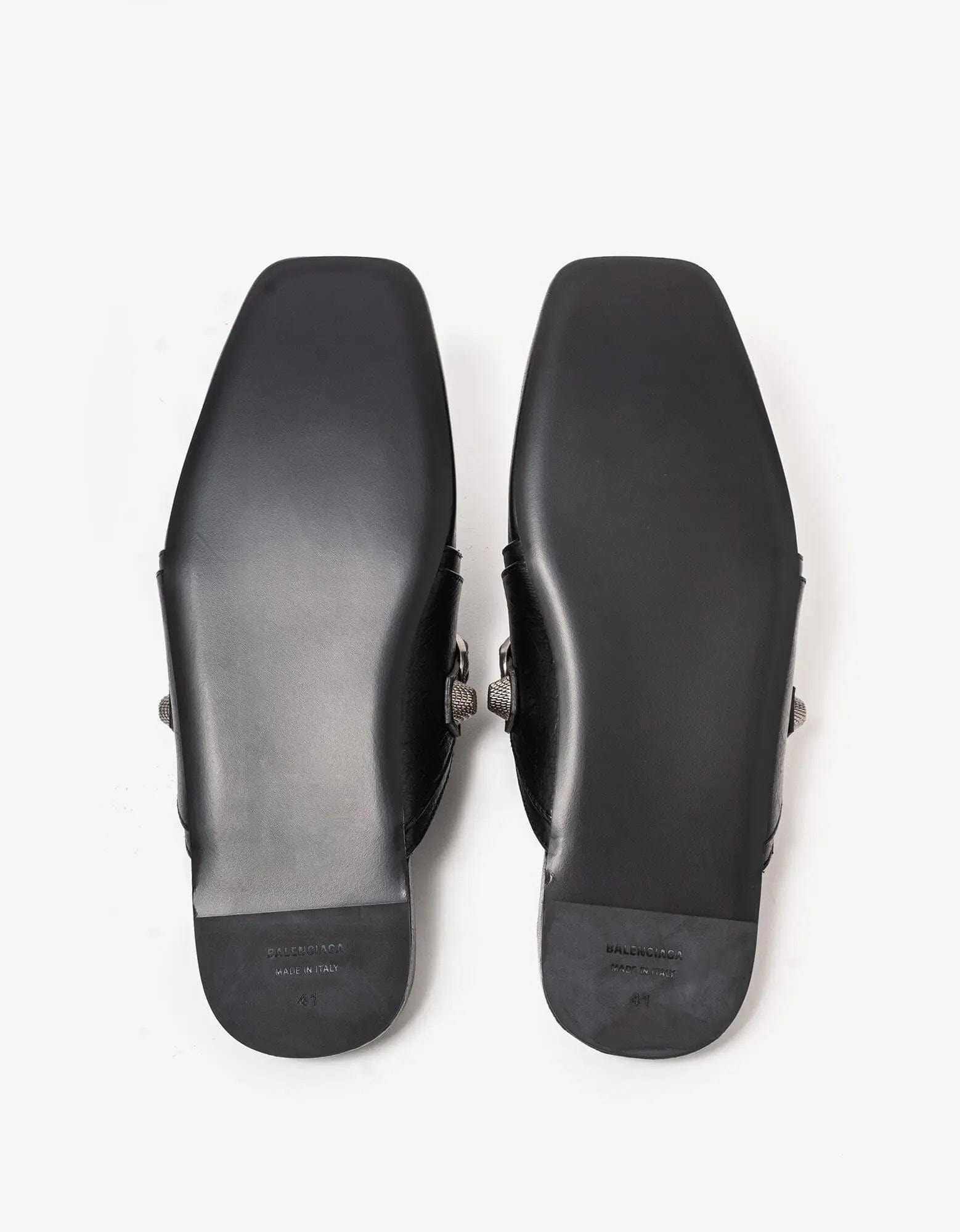 Balenciaga Black Cosy Cagole Mule - 6
