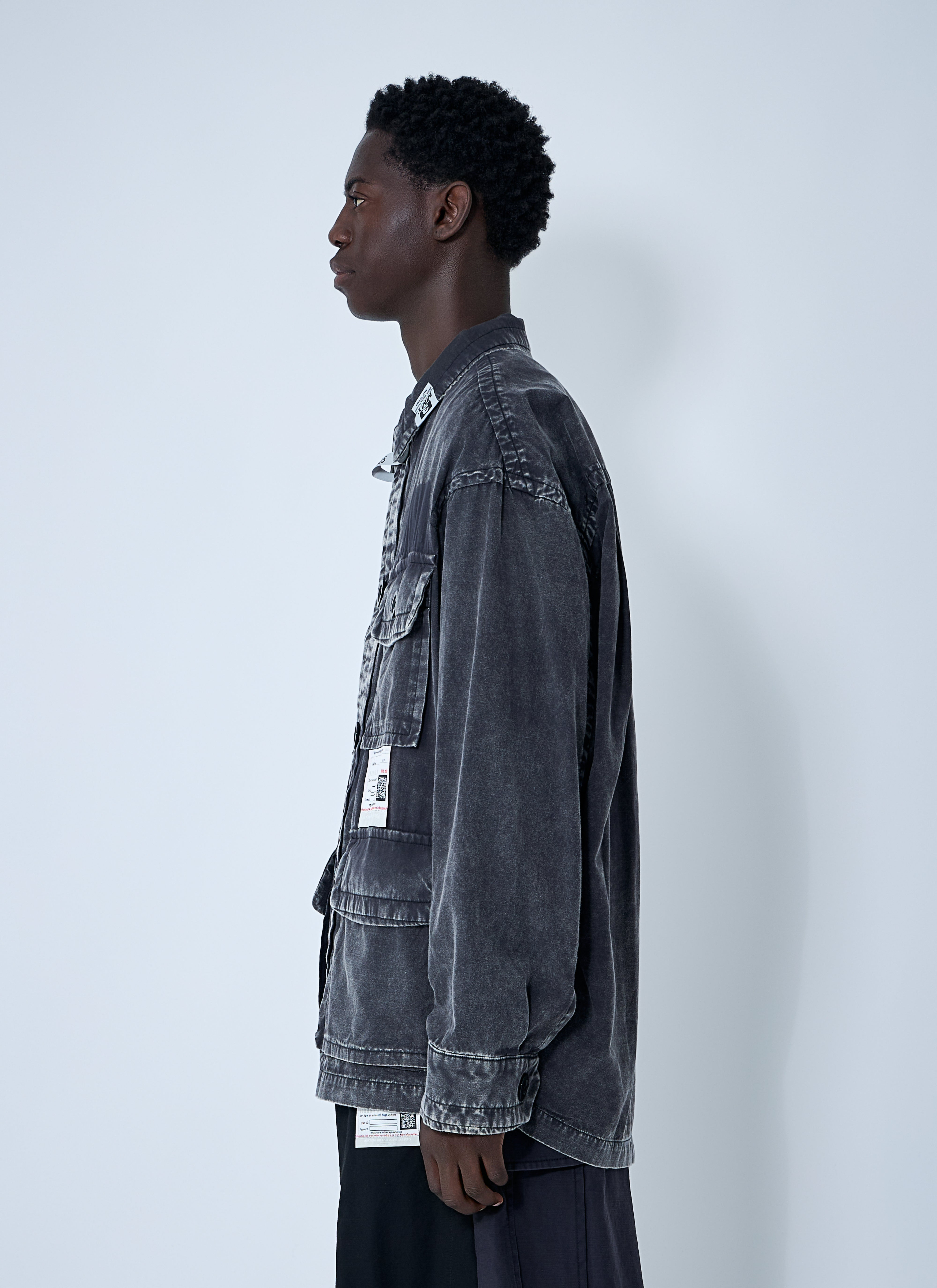 Maison Mihara Yasuhiro Men Ameteur Sewn Miltary Shirt - 3