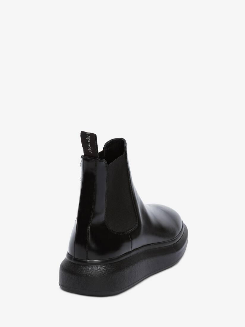 Women's Hybrid Chelsea Boot in Black - 3