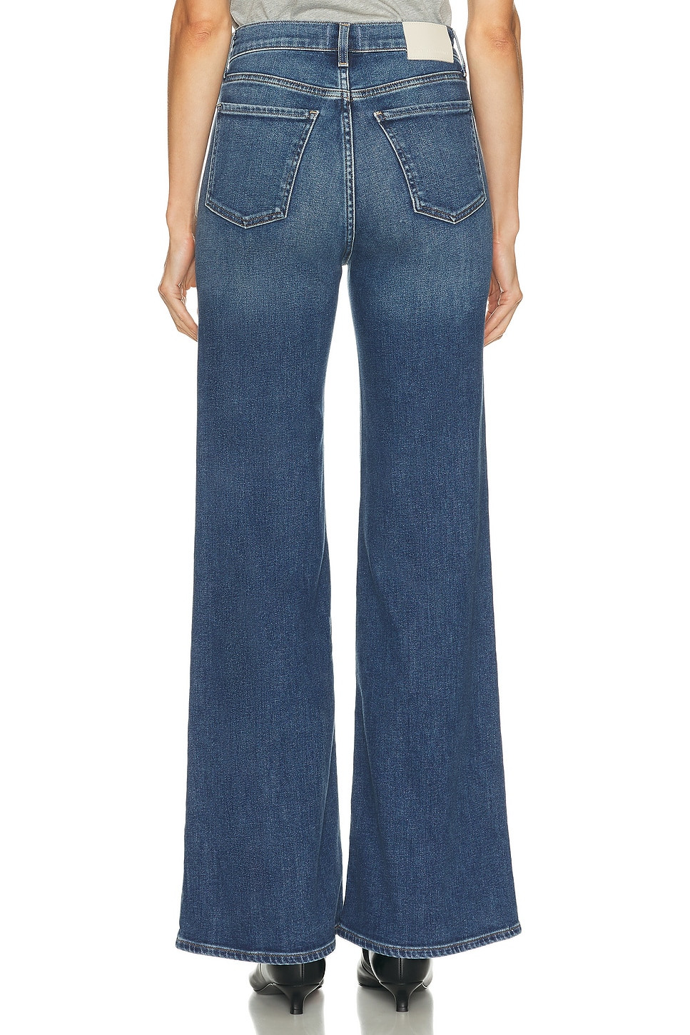 Kimberly Patch Pocket Flare Jeans - 4