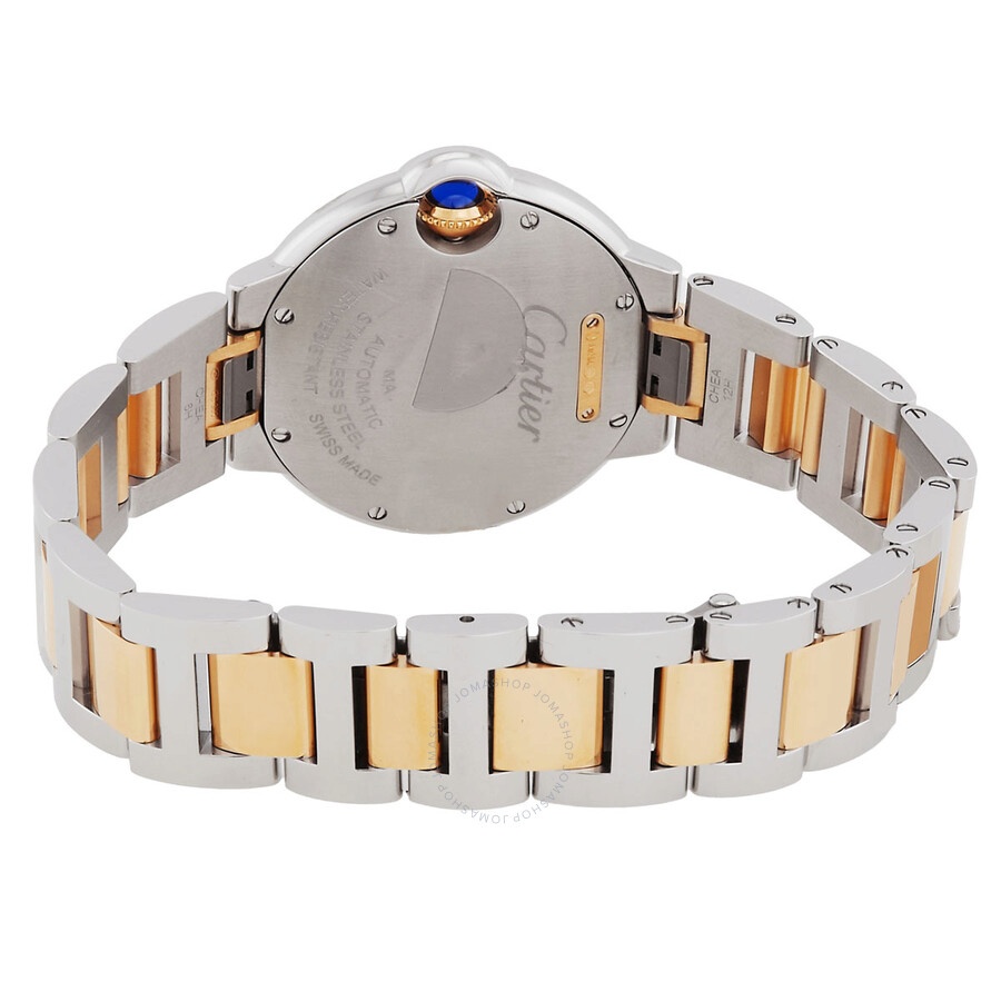 Cartier Ballon Bleu 33mm Automatic Silver Dial Ladies Watch W2BB0037 - 3