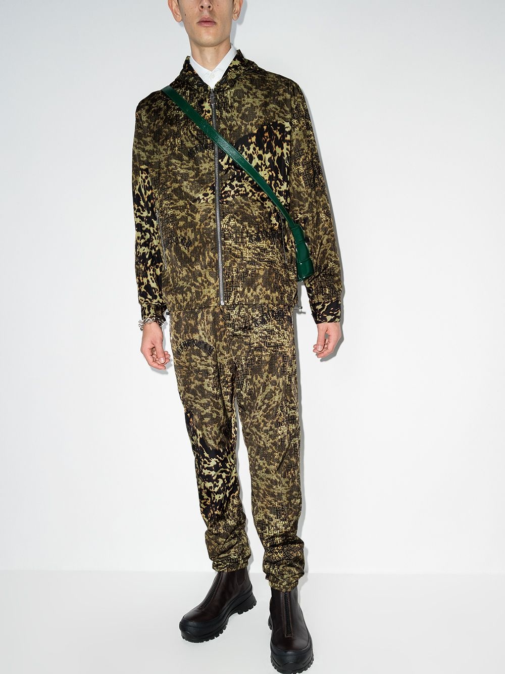 4G animal-print track pants - 5