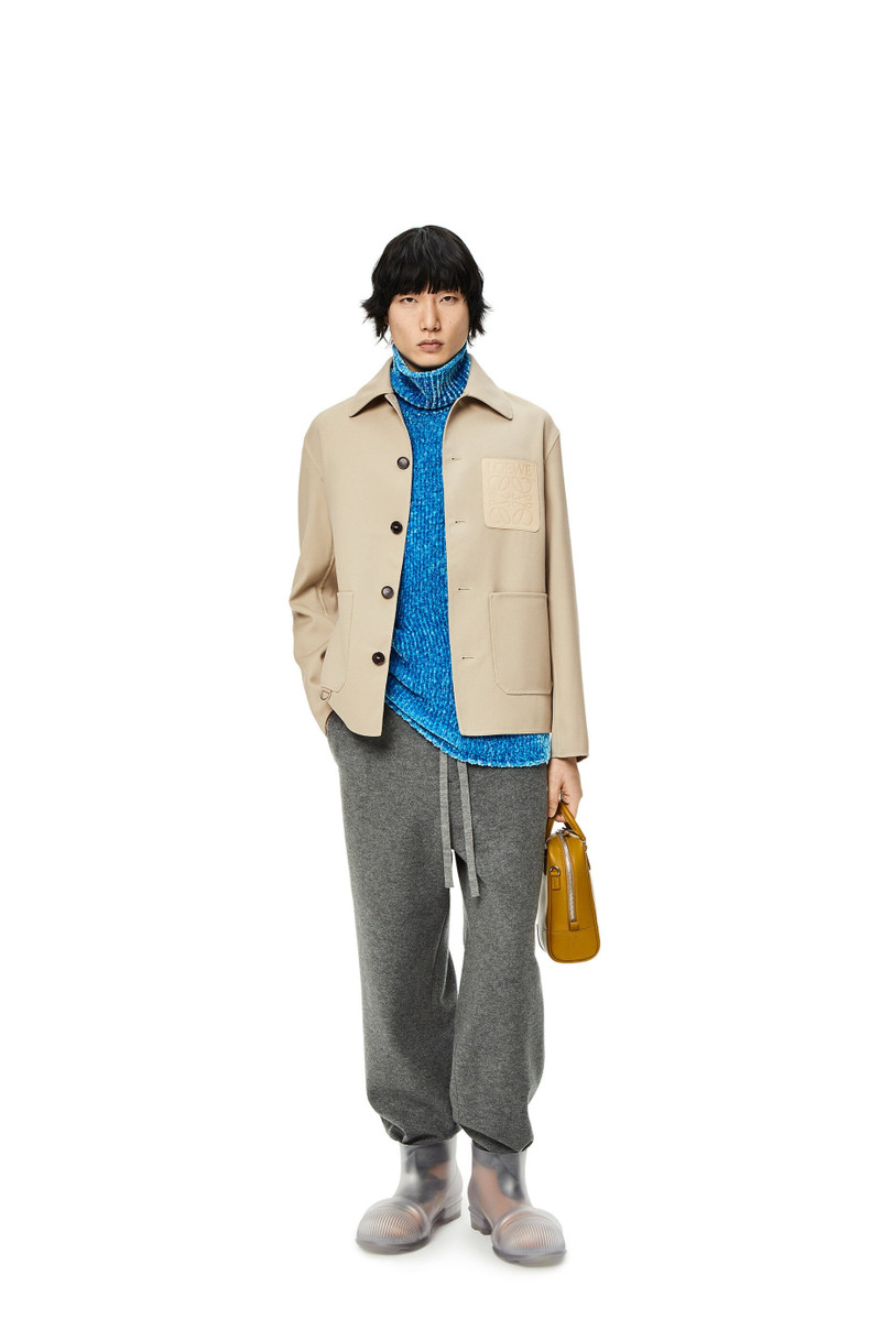 Loewe Colombo workwear jacket in wool outlook