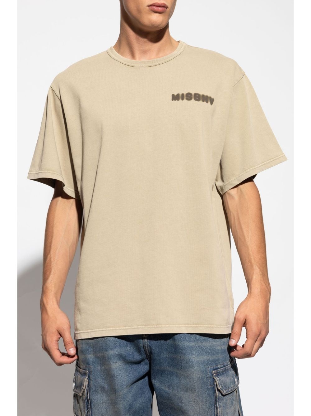 logo-print cotton t-shirt - 3