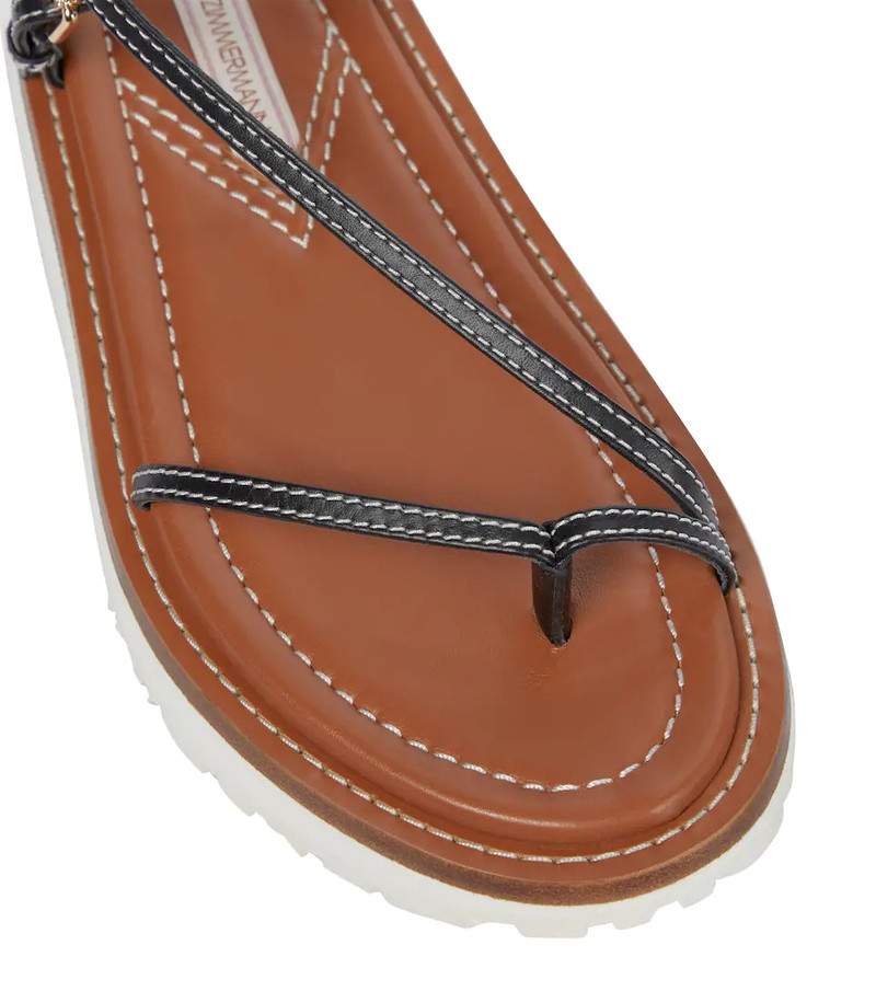 Leather sandals 6