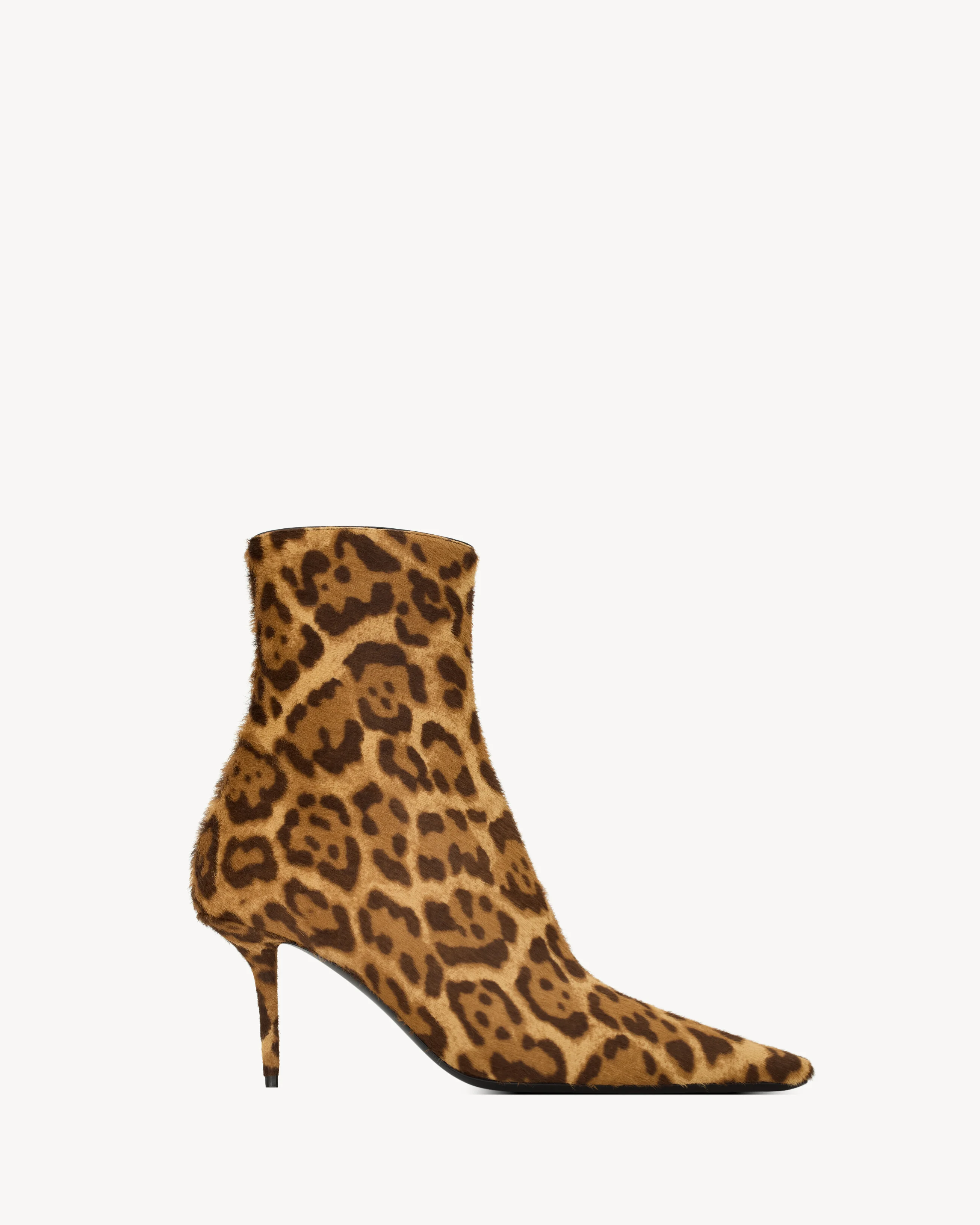 ASHLEY BOOTIES IN PONY HAIR LEATHER - 1