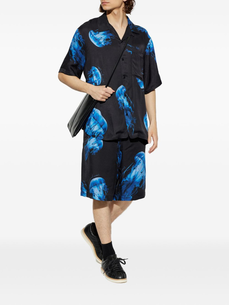 VERSACE JEANS COUTURE jellyfish-print shirt outlook