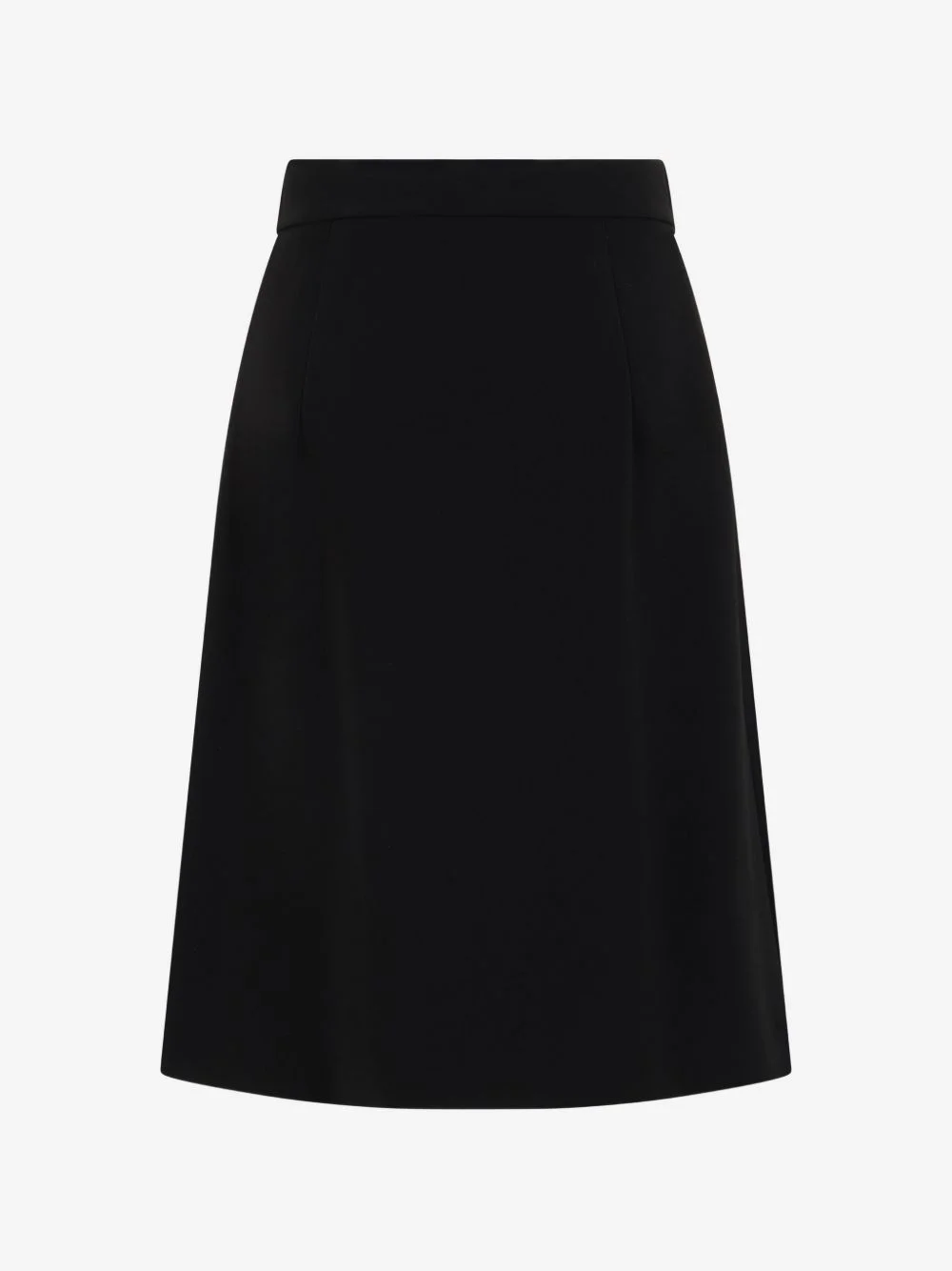 flared high-waisted mini skirt - 1