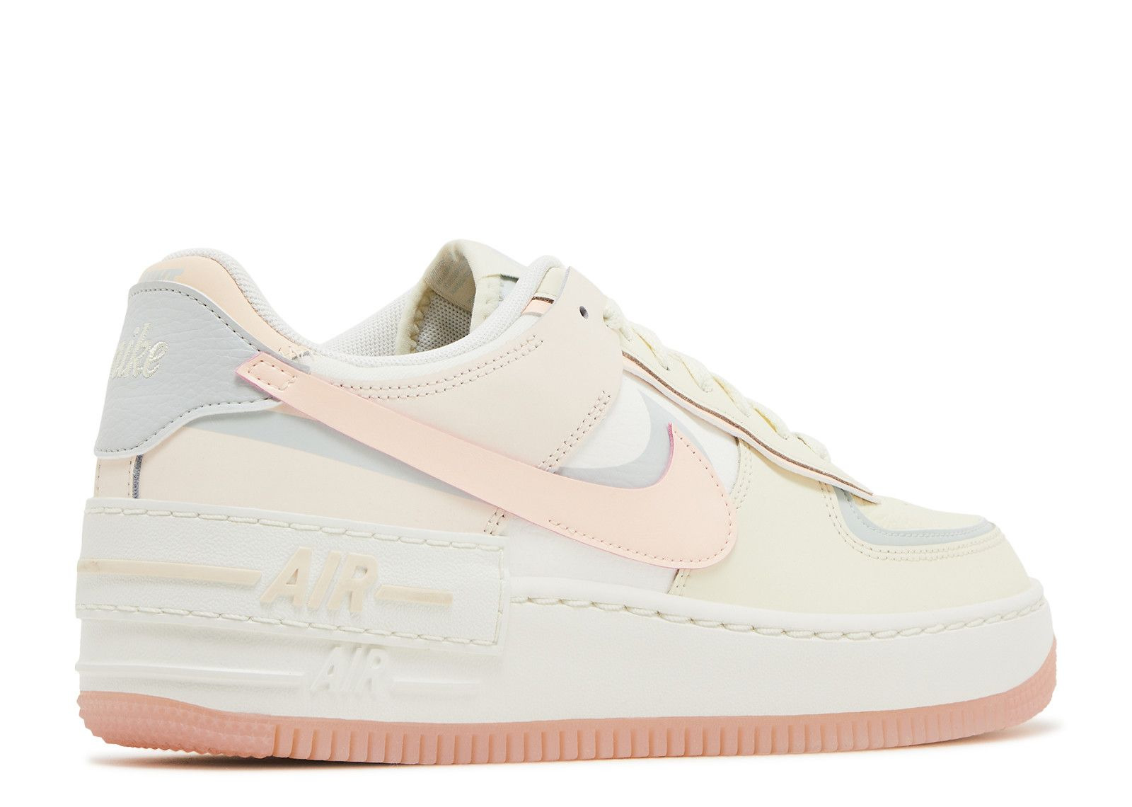 WMNS AIR FORCE 1 SHADOW 'COCONUT MILK CRIMSON TINT' - 3